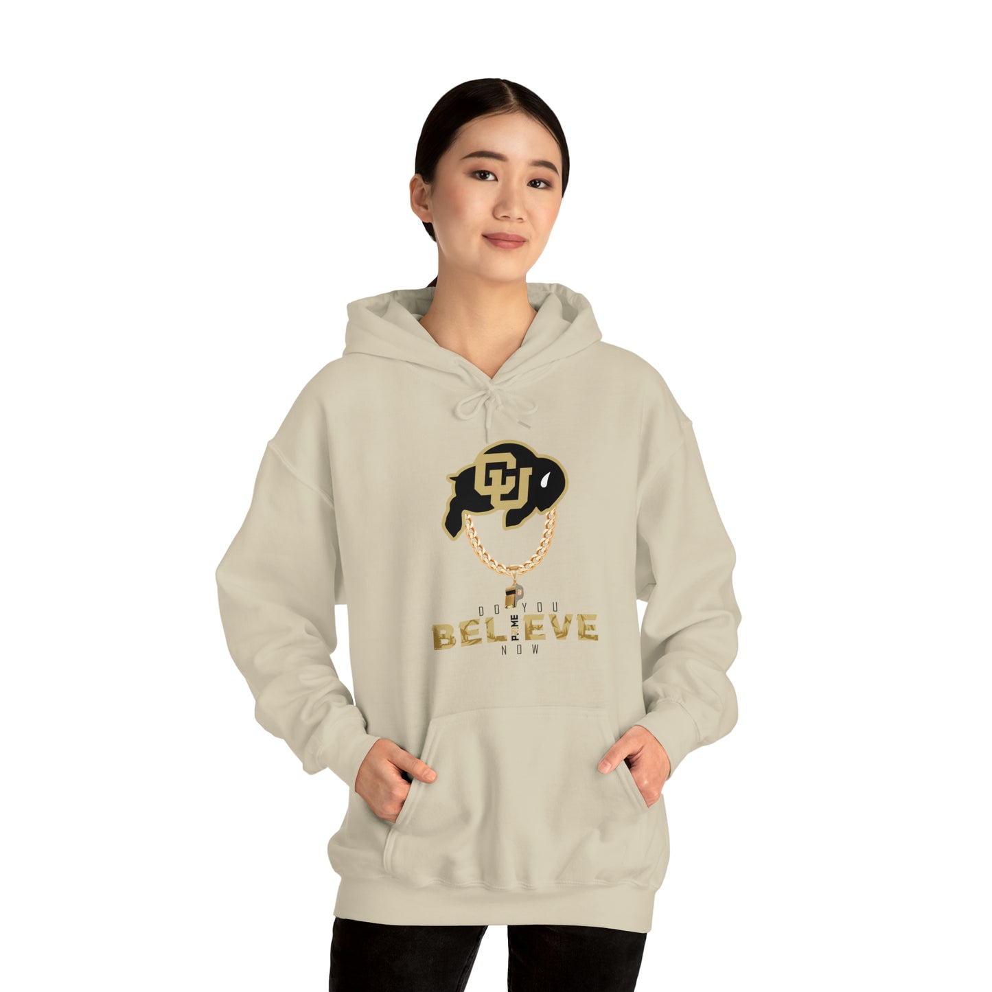 Colorado Buffs Do You Believe Coach Prime Hooded Sweatshirt