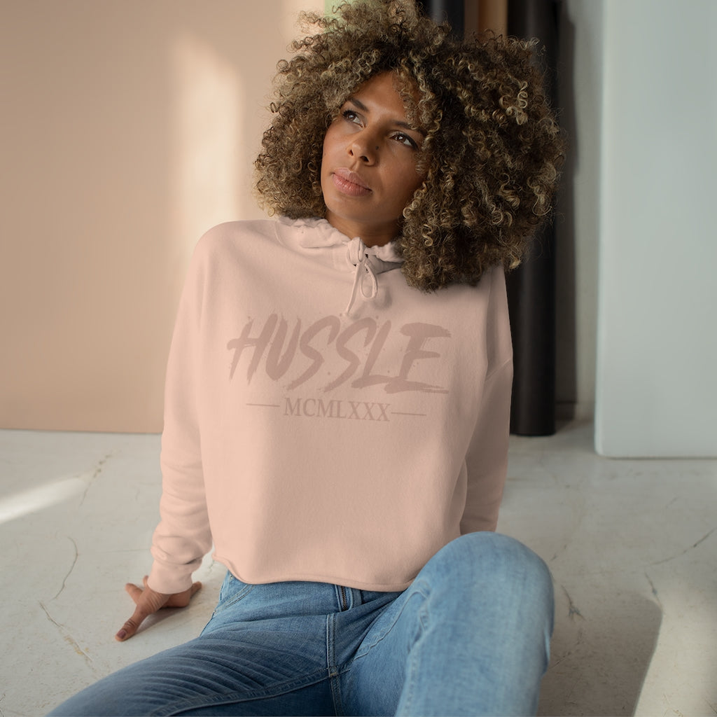 Hussle Crop Hoodie