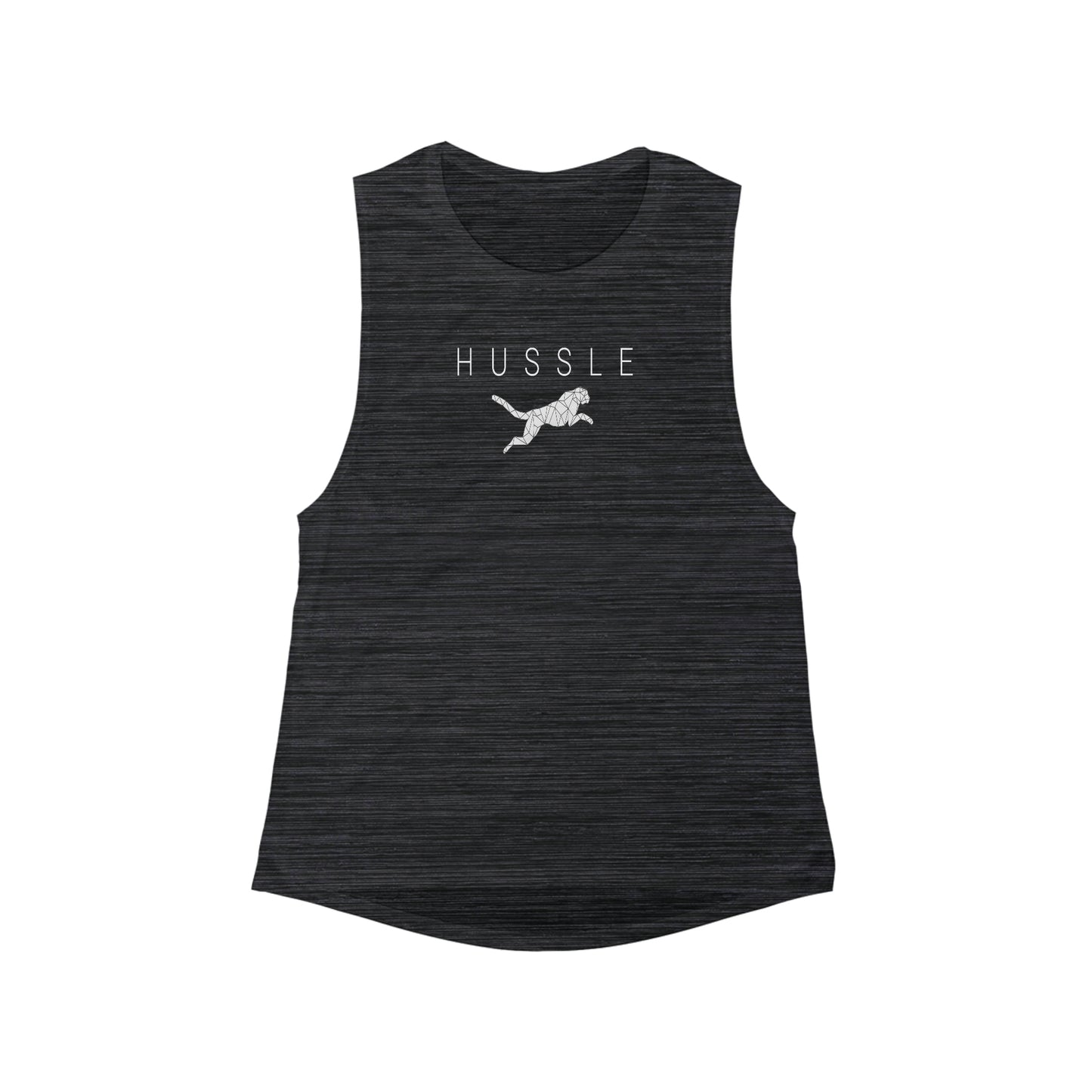 Women's Hussle Flowy Scoop Muscle Tank