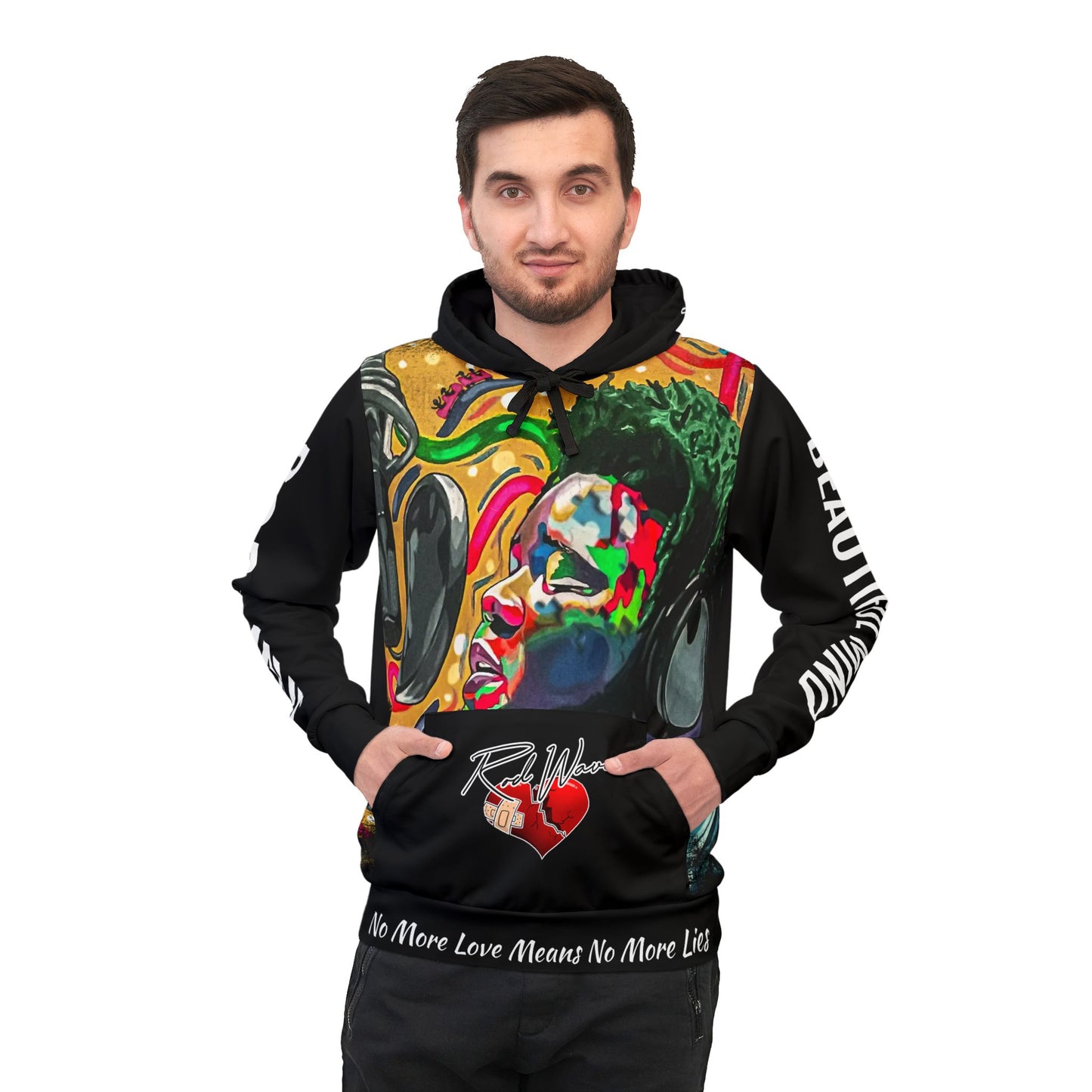 Rod Wave Beautiful Mind Hoodie | Official Rap Tour All-Over Print Sublimation Pullover