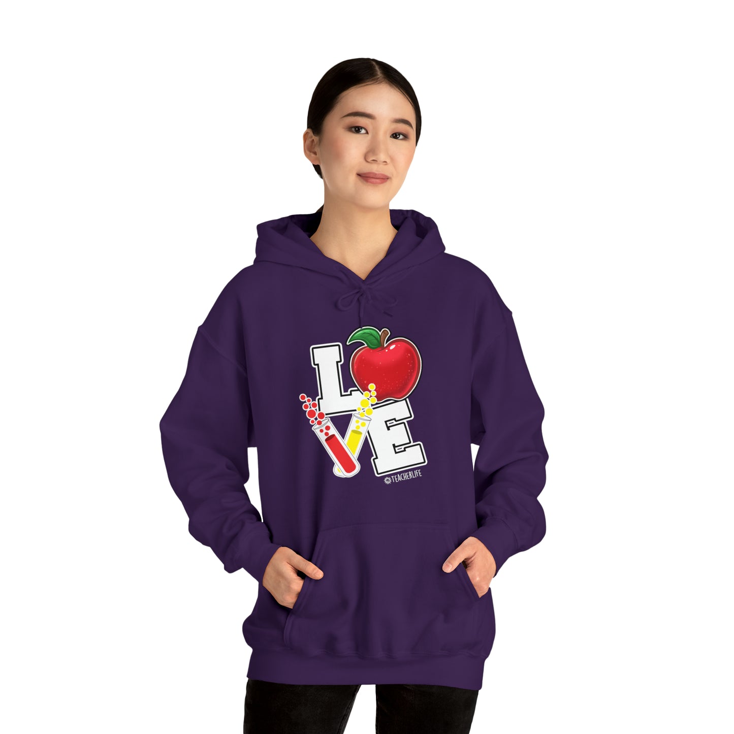 Teacher Life - Science Hooded Sweatshirt