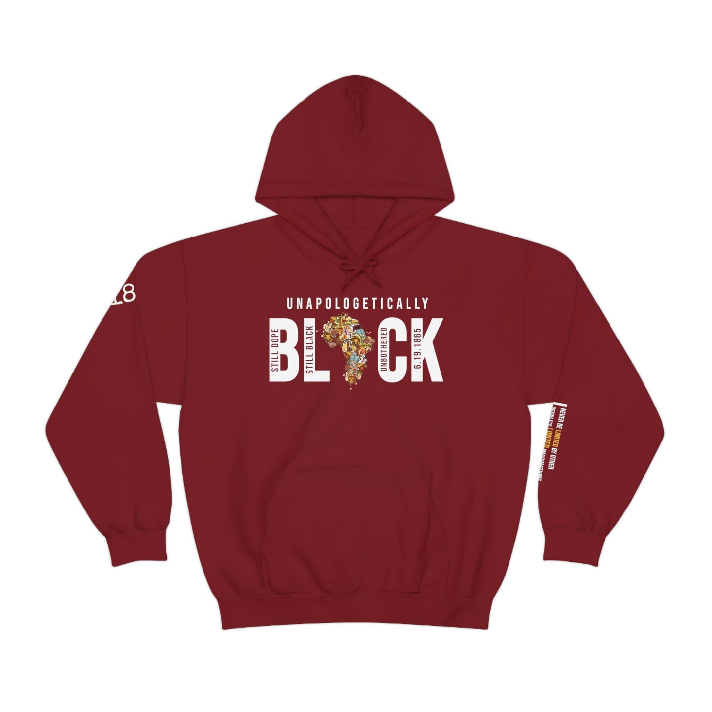 Unapologetically Black Hooded Sweatshirt
