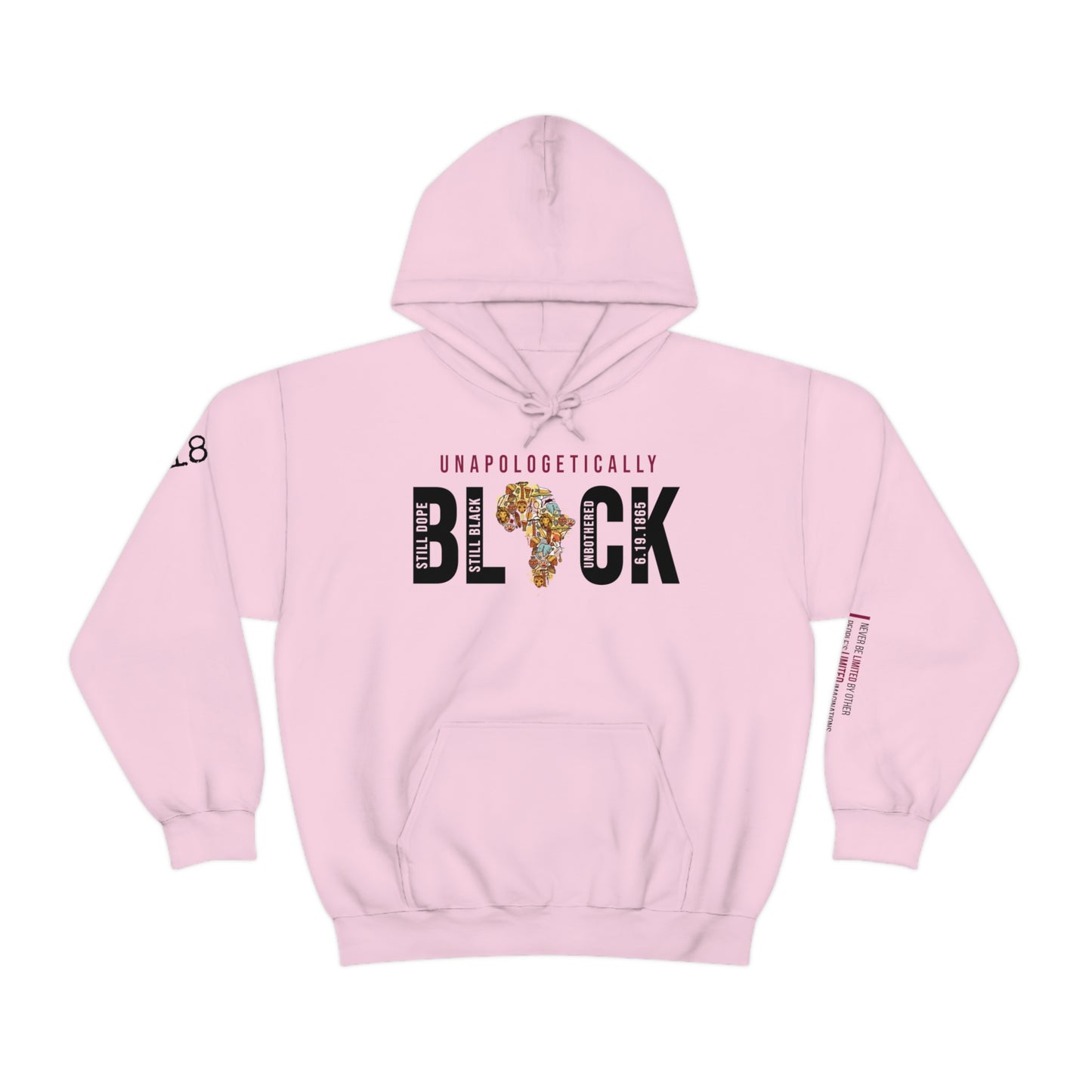 Unapologetically Black Hooded Sweatshirt