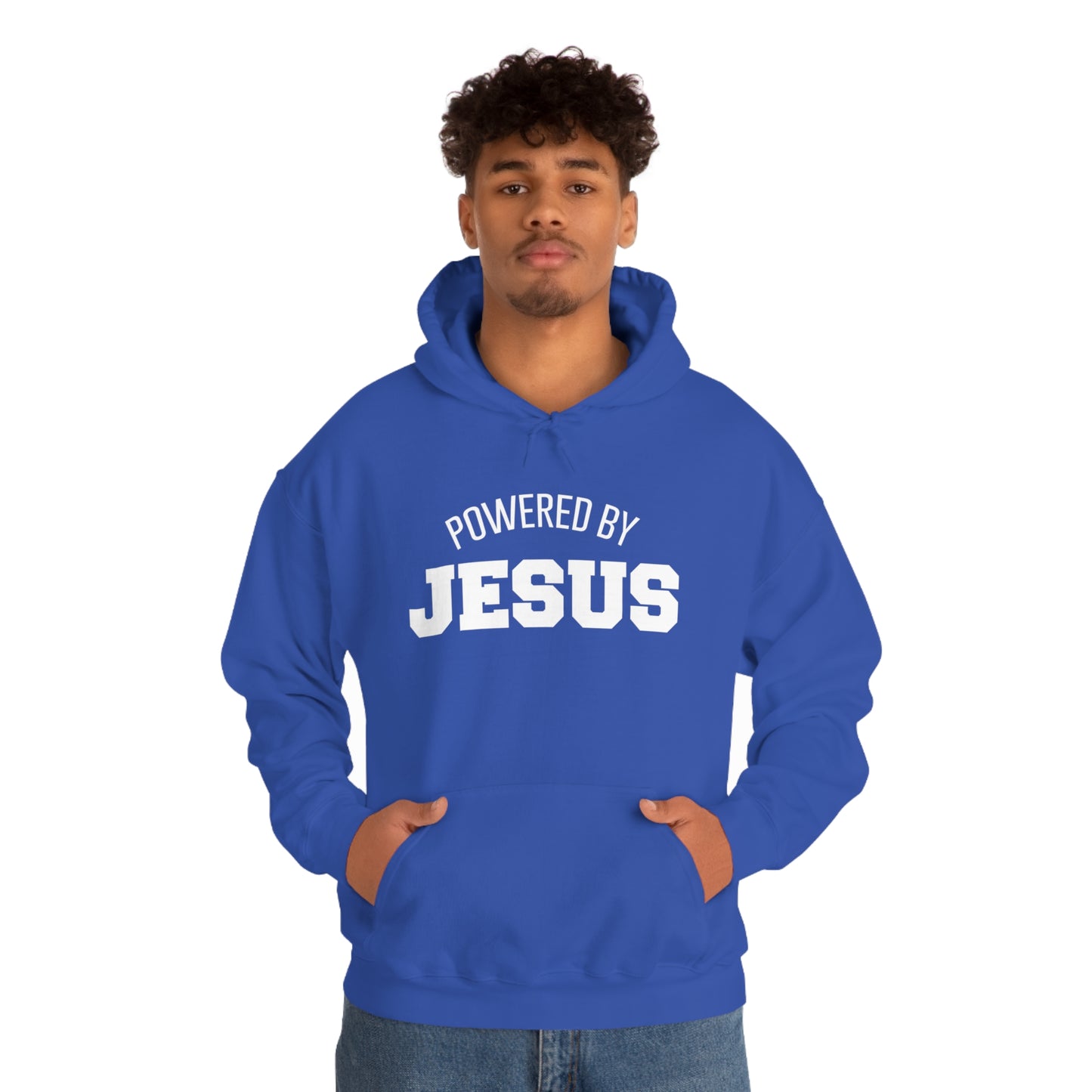 Powered by JESUS Hooded Sweatshirt