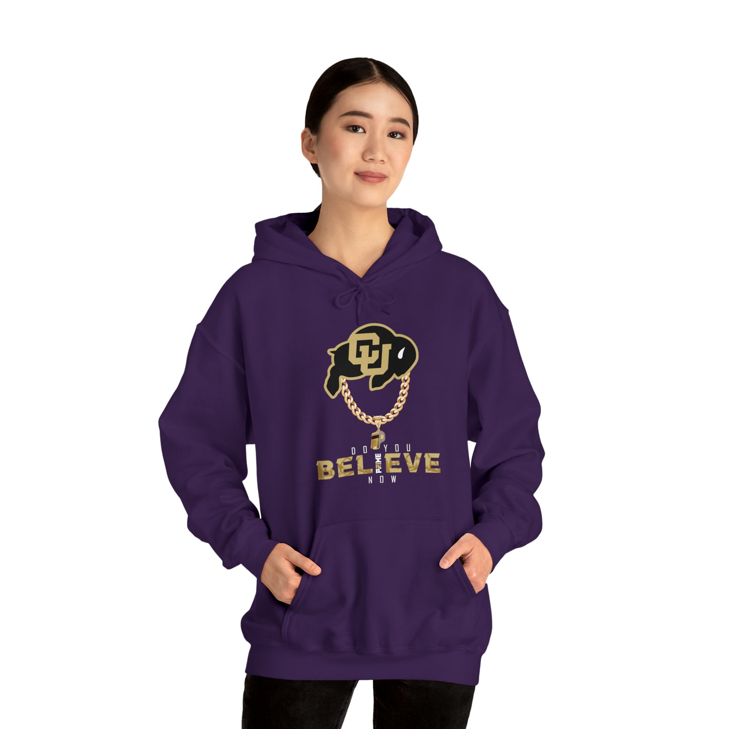 Colorado Buffs Do You Believe Coach Prime Hooded Sweatshirt