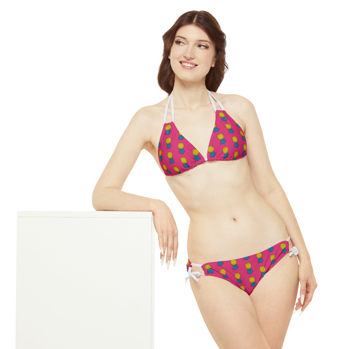 Pineapple Bikini Set - Flamingo