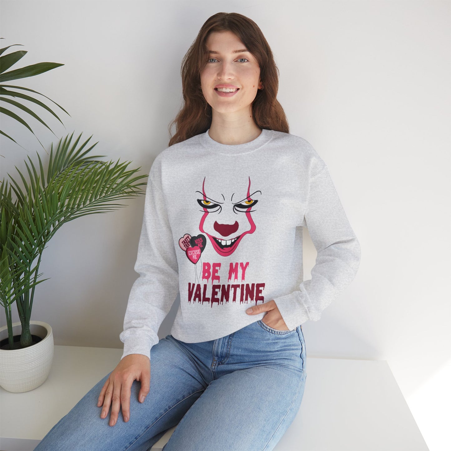 Be My Valentine Horror™ Crewneck Sweatshirt