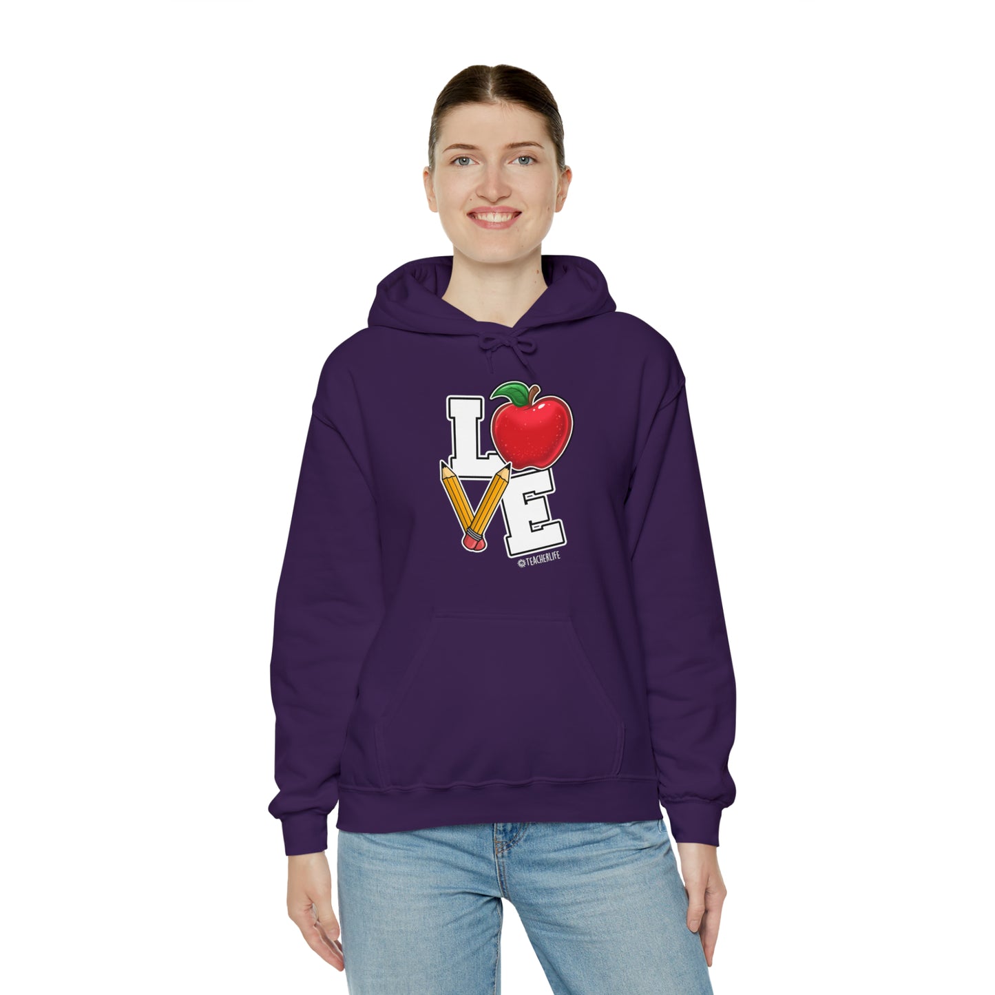 Teacher Life Hooded Sweatshirt
