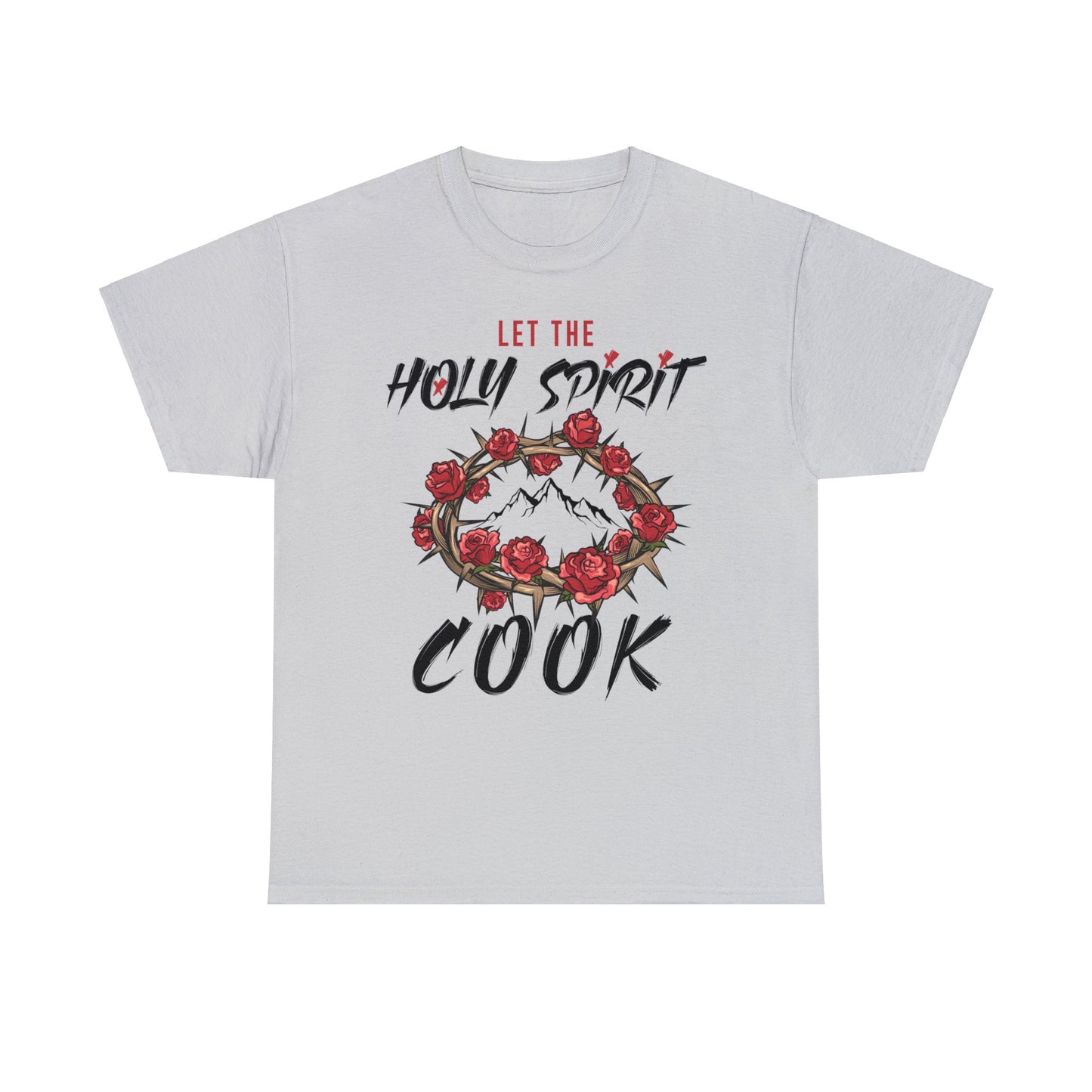 Let The Holy Spirit Cook Cotton Tee