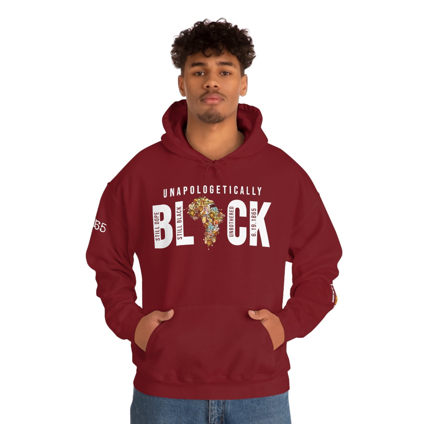 Unapologetically Black Hooded Sweatshirt