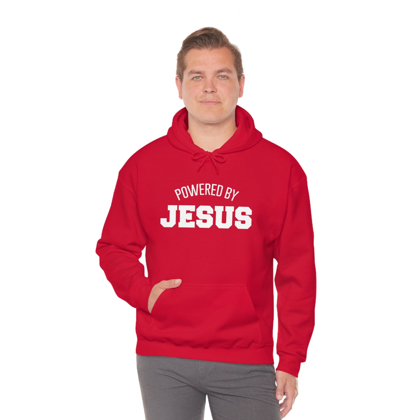 Powered by JESUS Hooded Sweatshirt