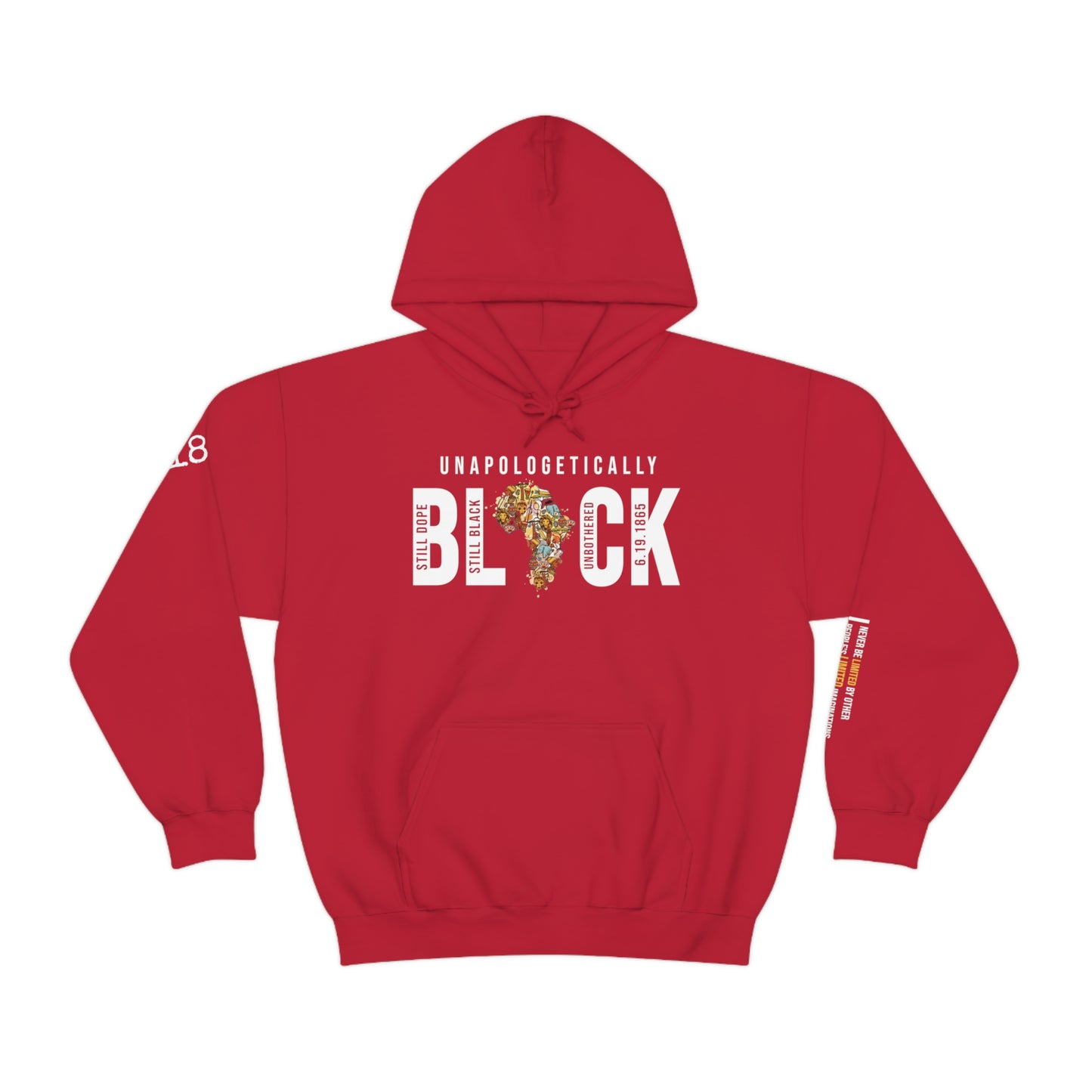 Unapologetically Black Hooded Sweatshirt