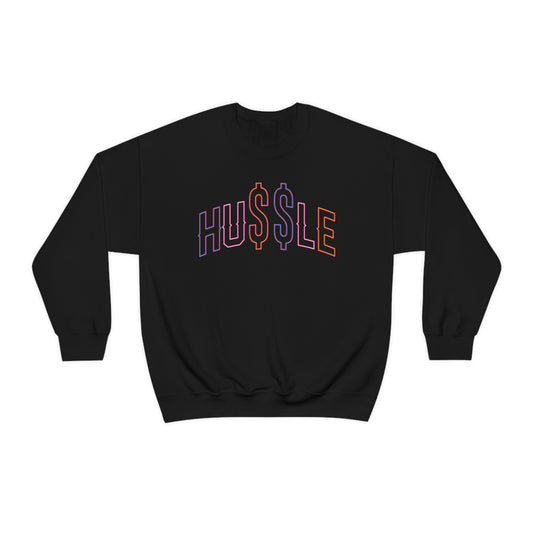 Hussle Neon Crewneck Sweatshirt