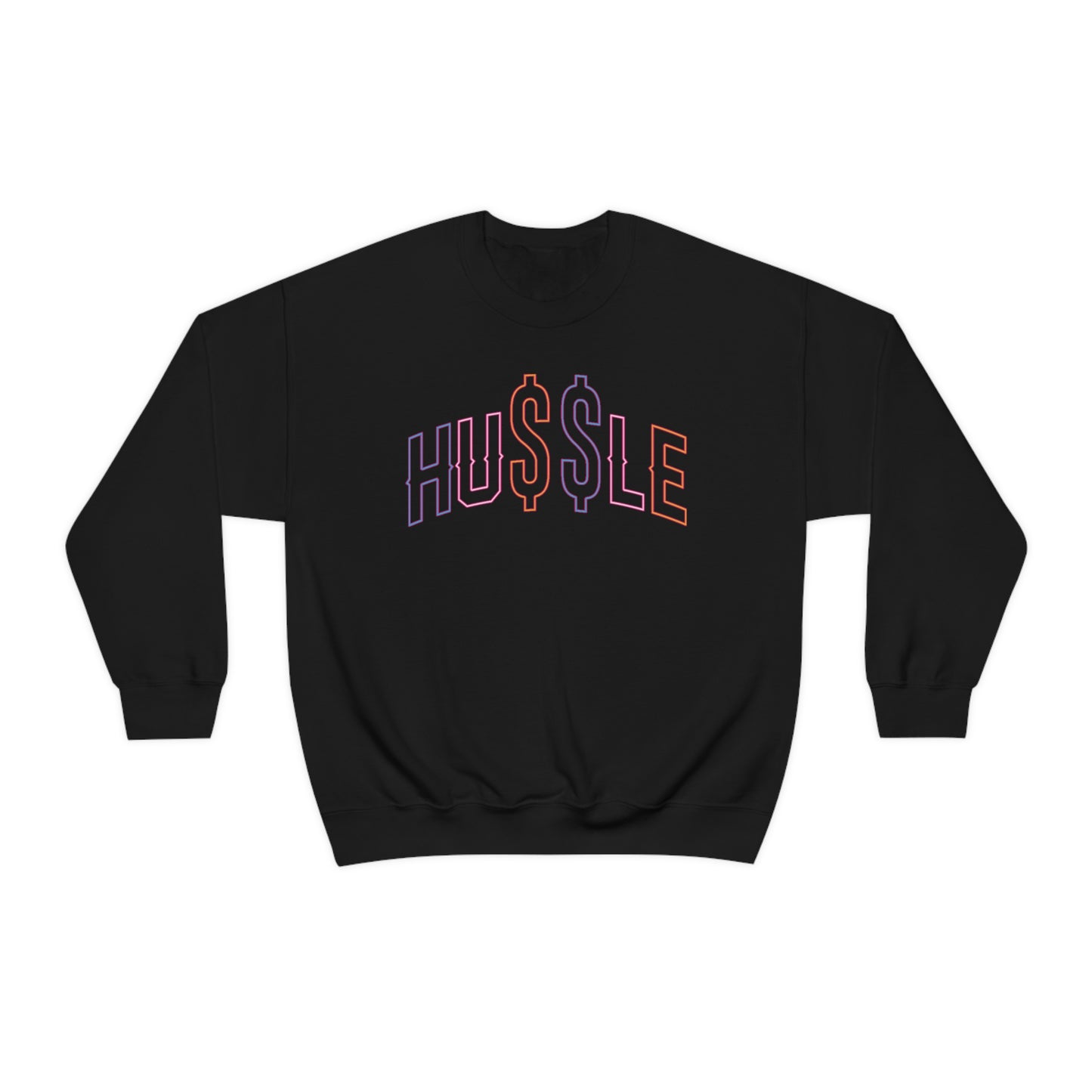 Hussle Neon Crewneck Sweatshirt