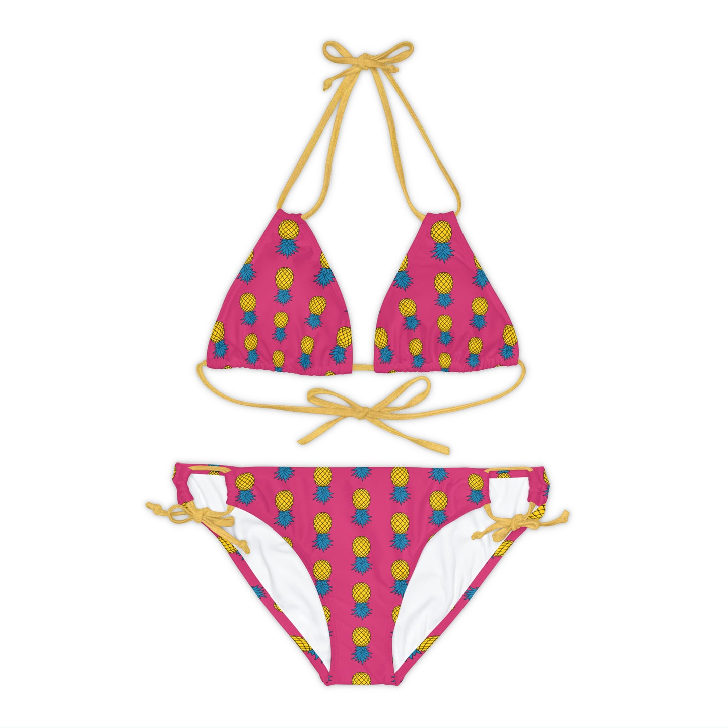 Pineapple Bikini Set - Flamingo