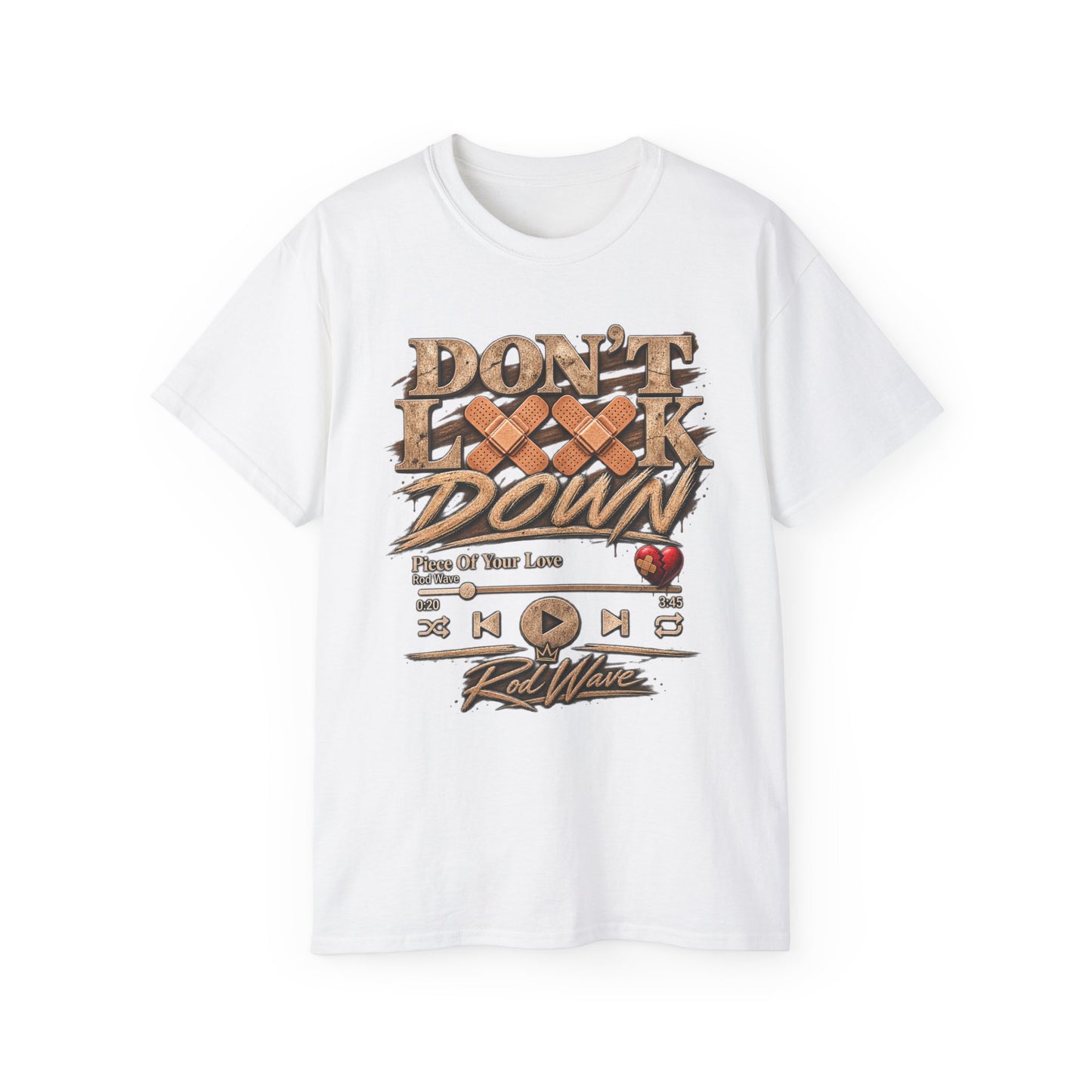 Rod Wave Don't Look Down Tour Shirt | Official Style Rap Graphic Tee