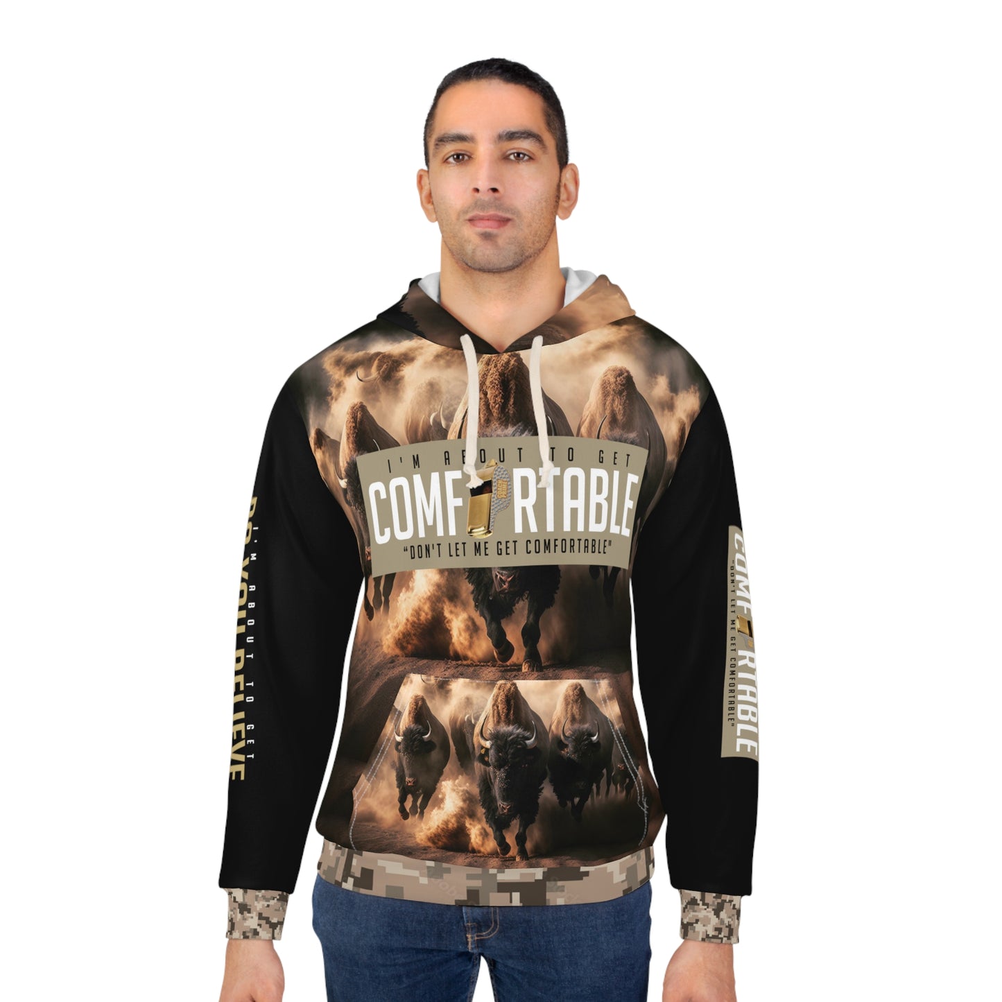 Colorado I Coach Prime I I'm Comfortable Pullover Hoodie