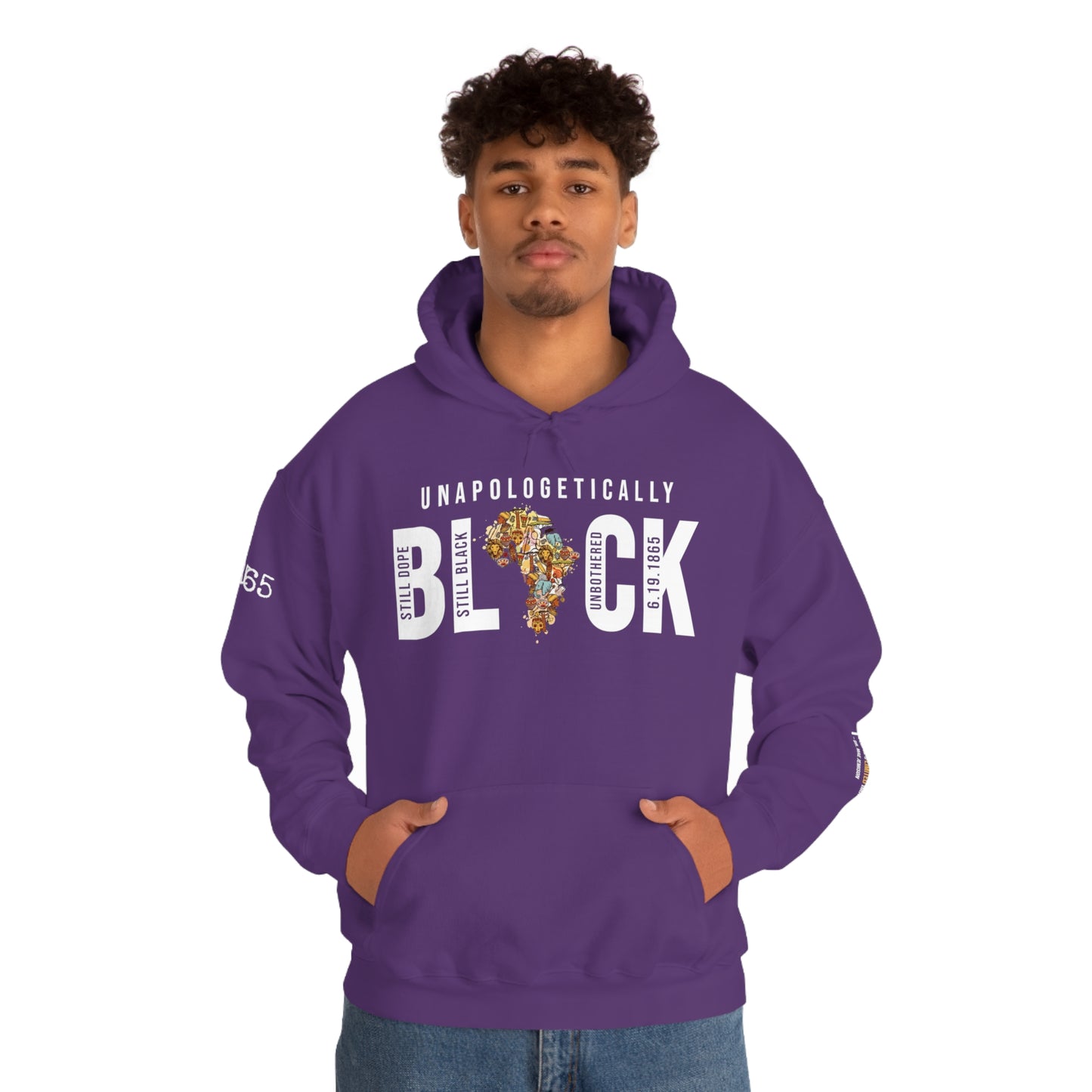Unapologetically Black Hooded Sweatshirt