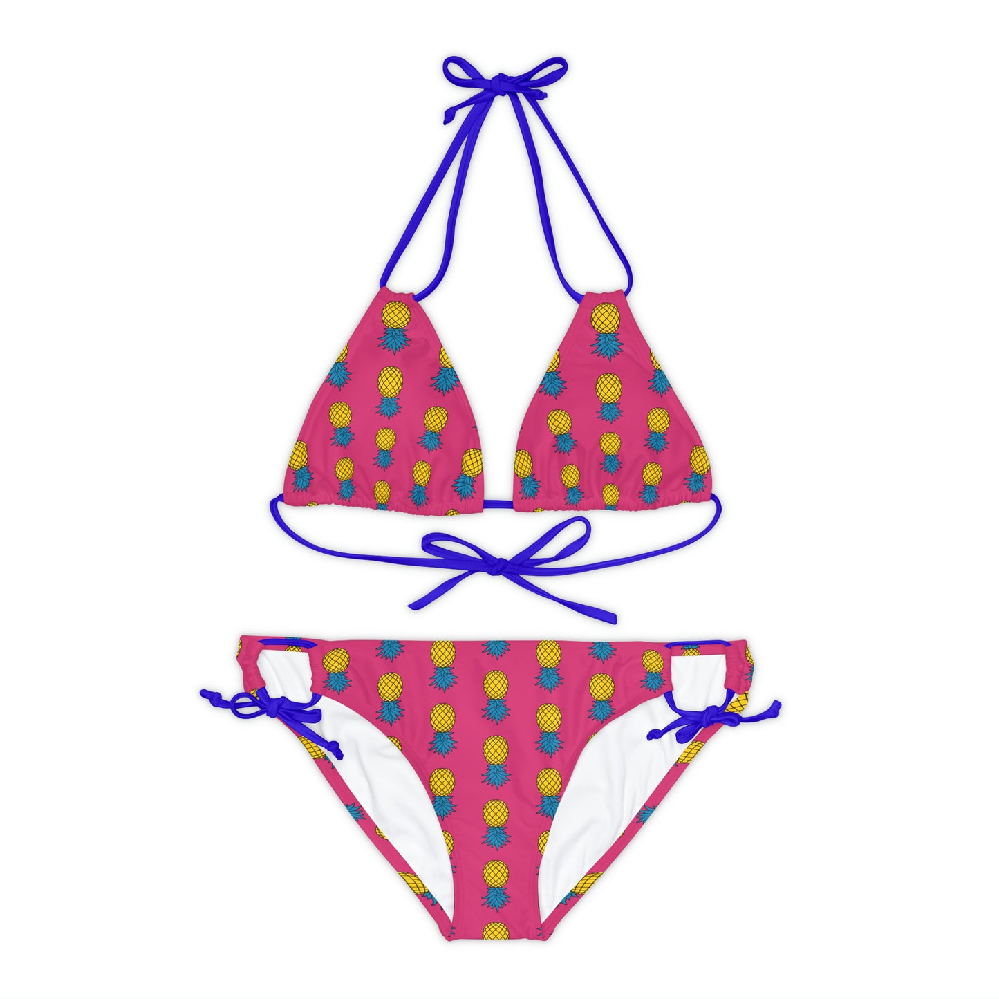 Pineapple Bikini Set - Flamingo