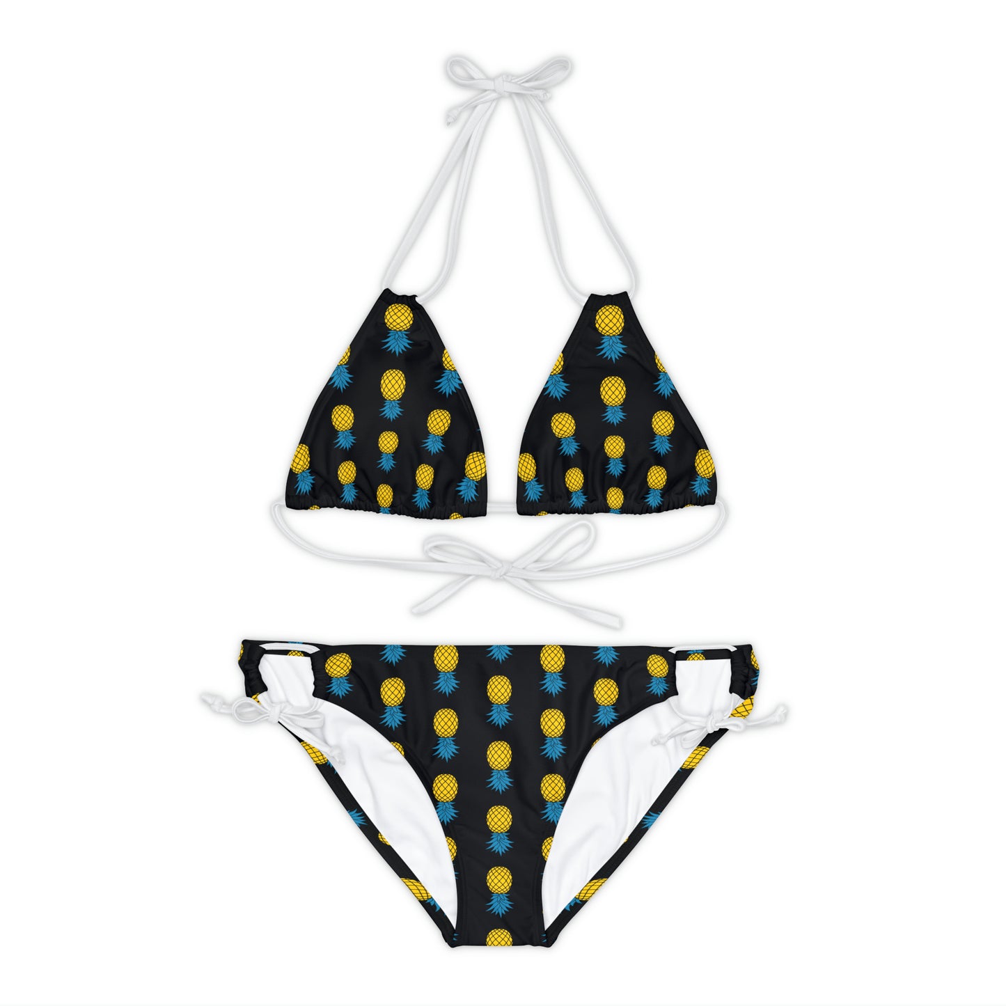 Pineapple Bikini Set - Black