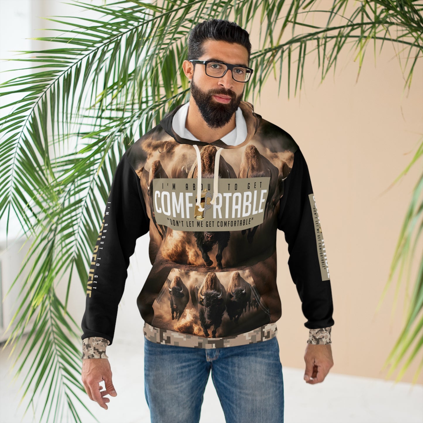 Colorado I Coach Prime I I'm Comfortable Pullover Hoodie
