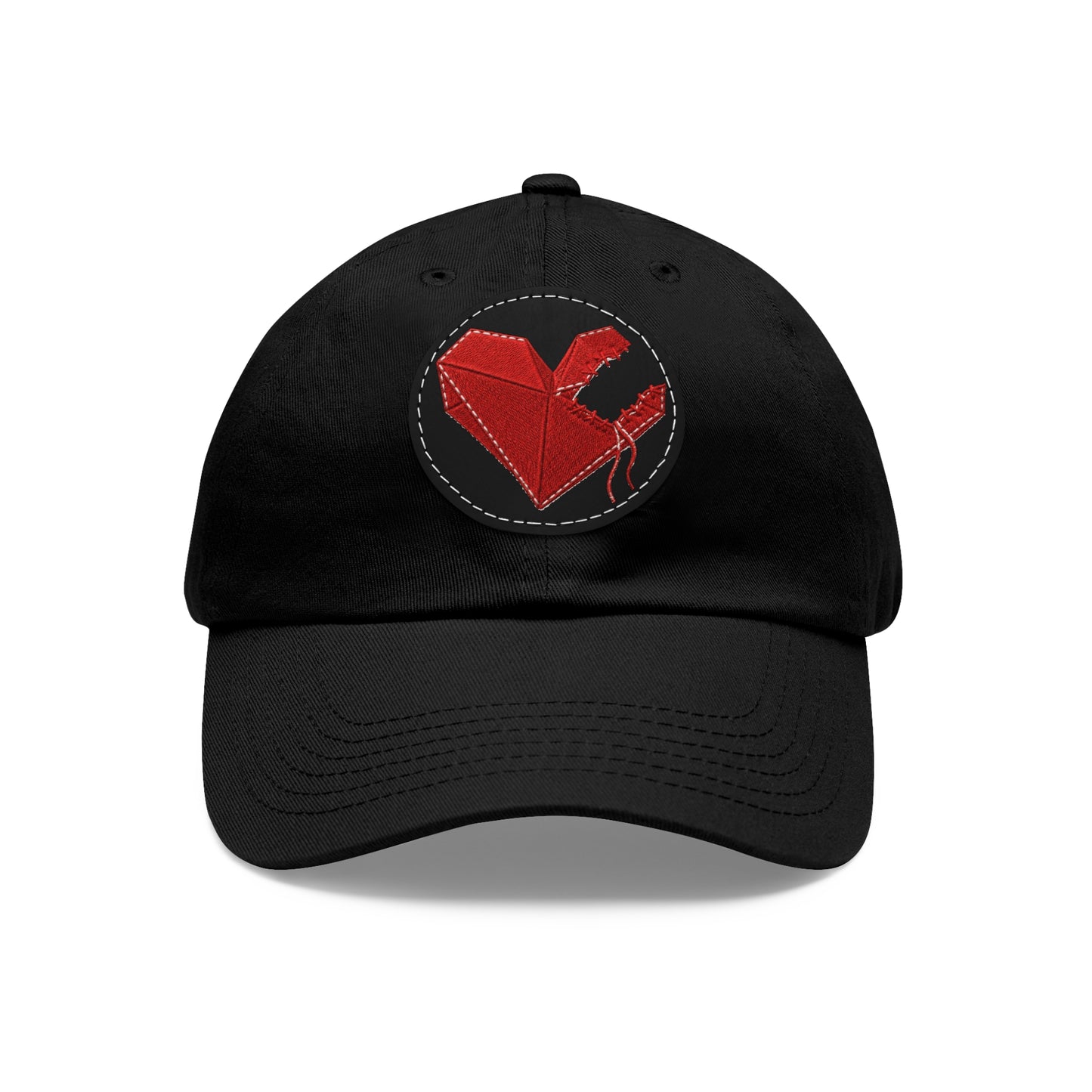 Rod Wave Heart Leather Patch Hat | Official Rap Tour Unstructured Dad Hat