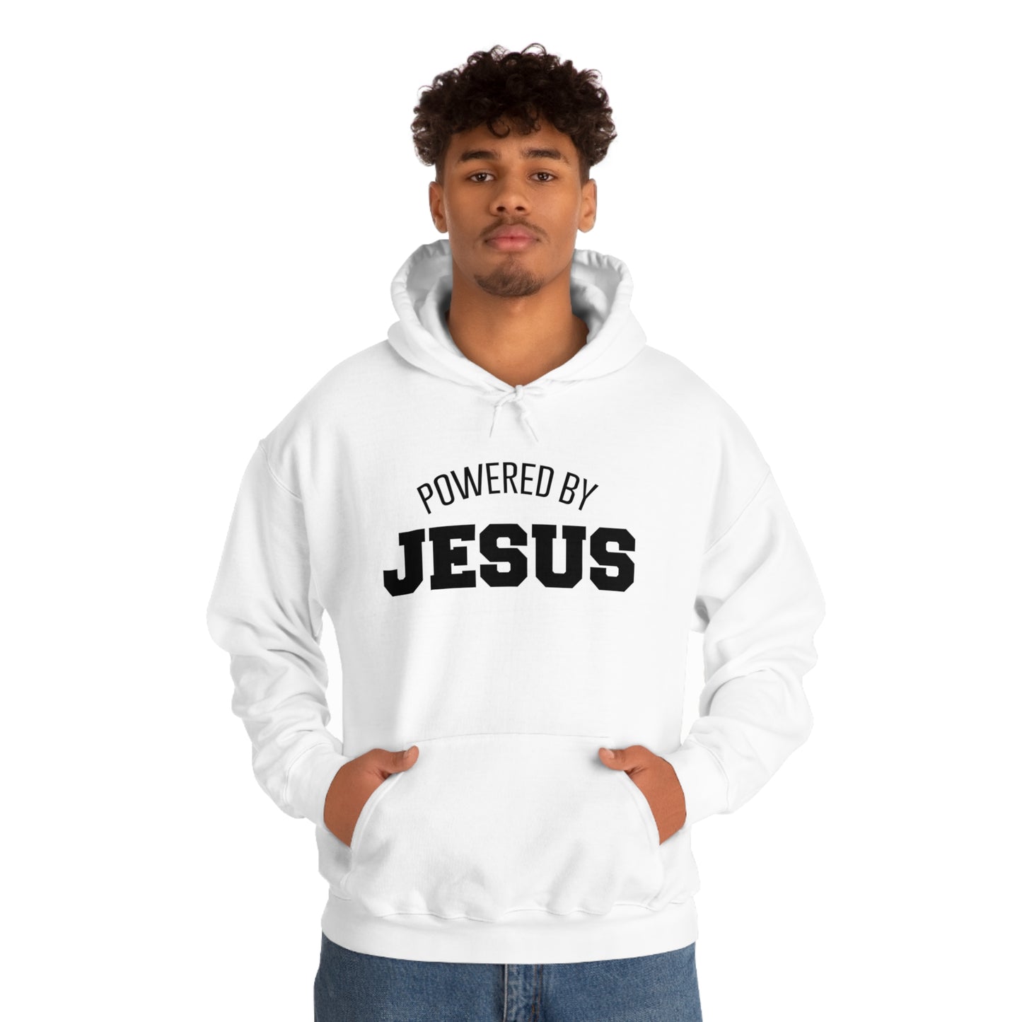 Powered by JESUS Hooded Sweatshirt