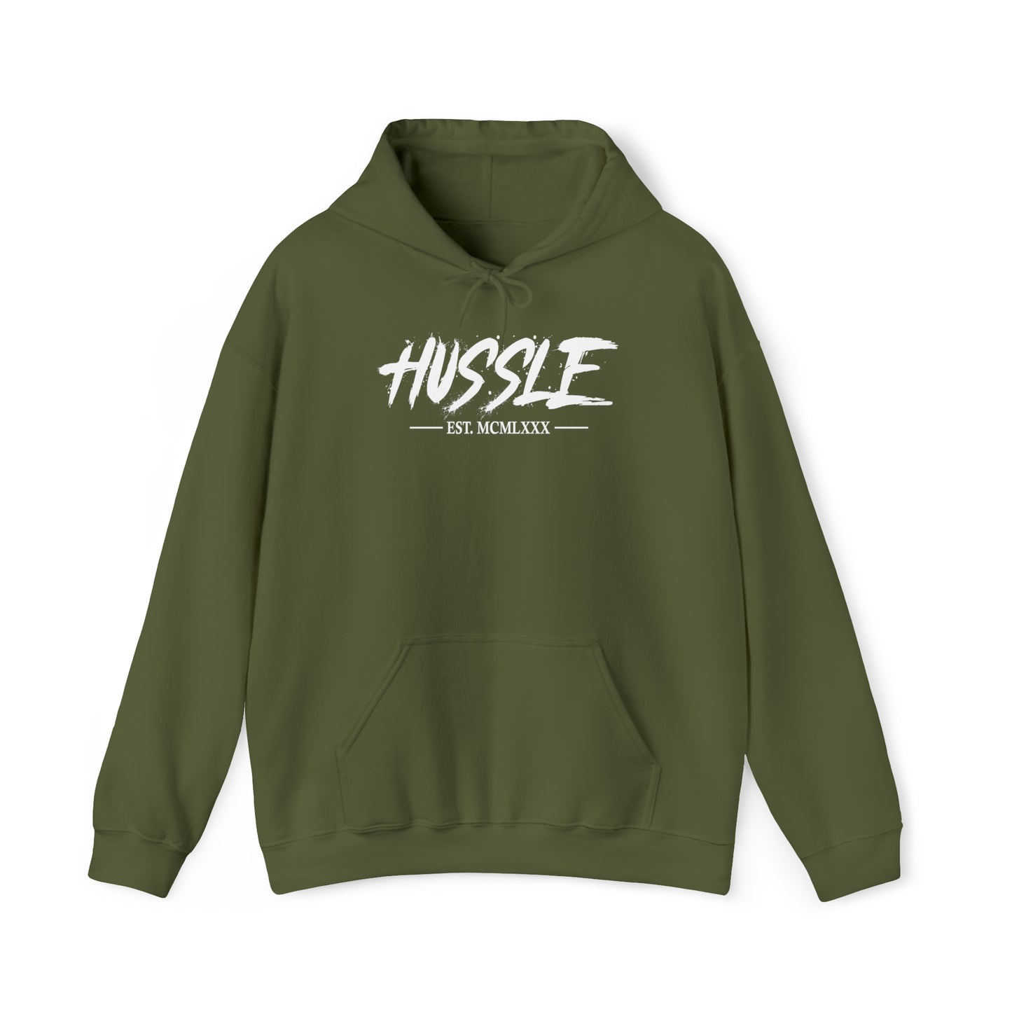 HUSSLE - 1980's Hooded Sweatshirt