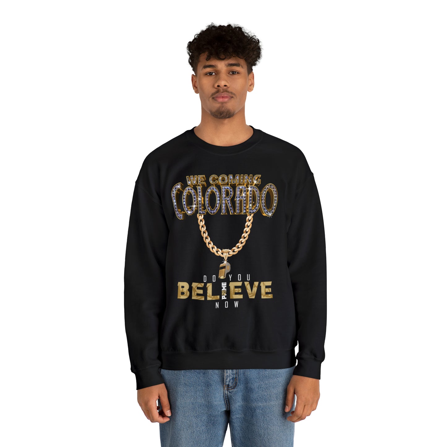 Colorado Buffaloes I We Coming Crewneck Sweatshirt