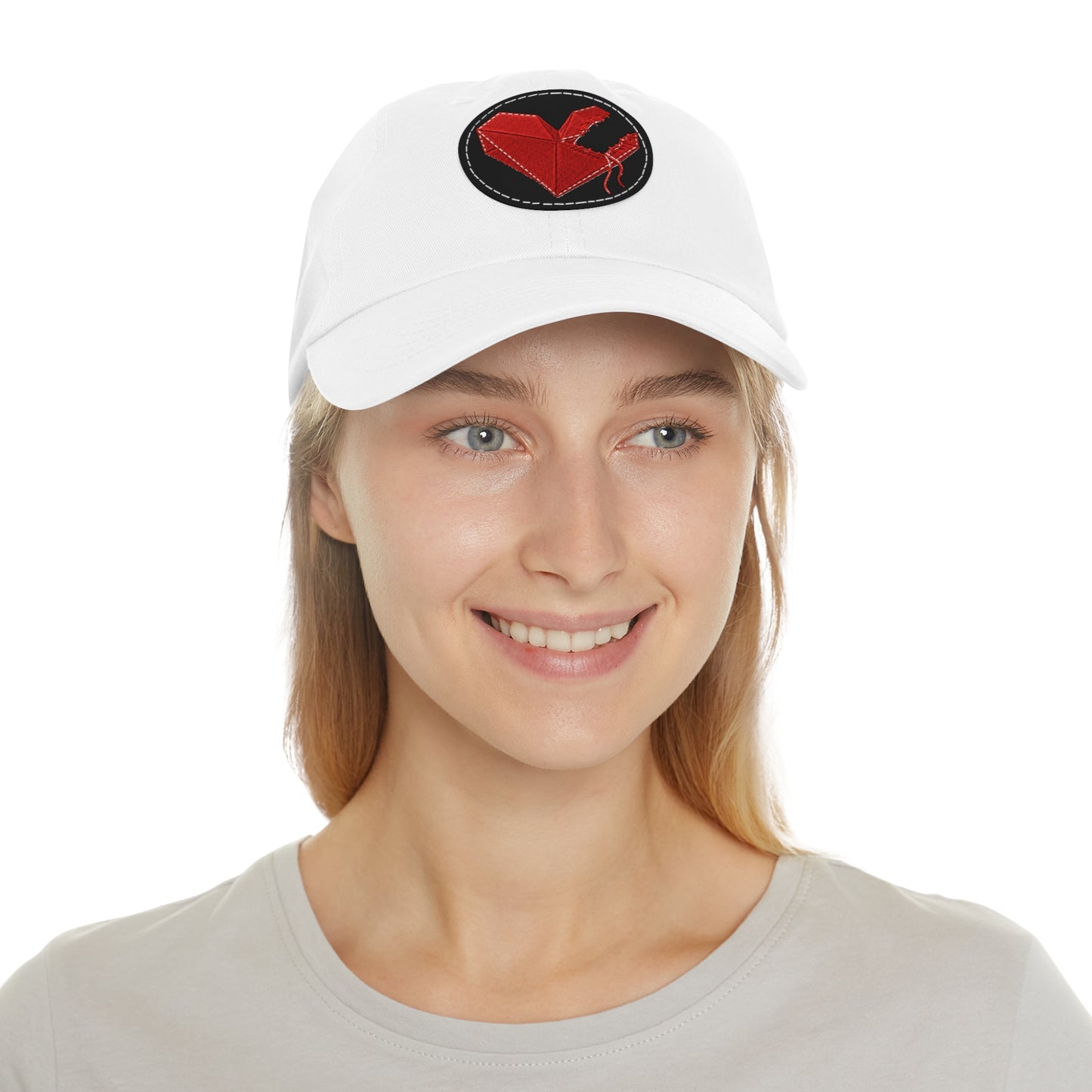 Rod Wave Heart Leather Patch Hat | Official Rap Tour Unstructured Dad Hat