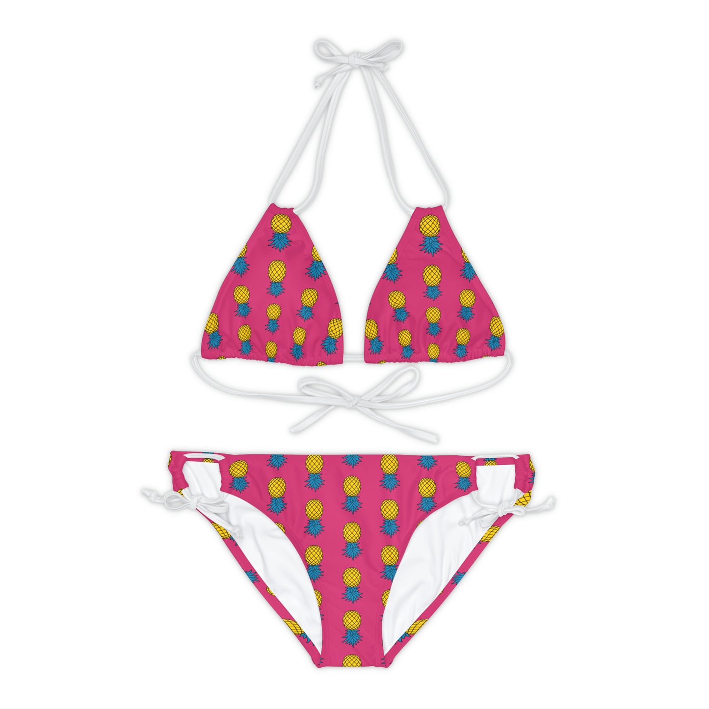 Pineapple Bikini Set - Flamingo