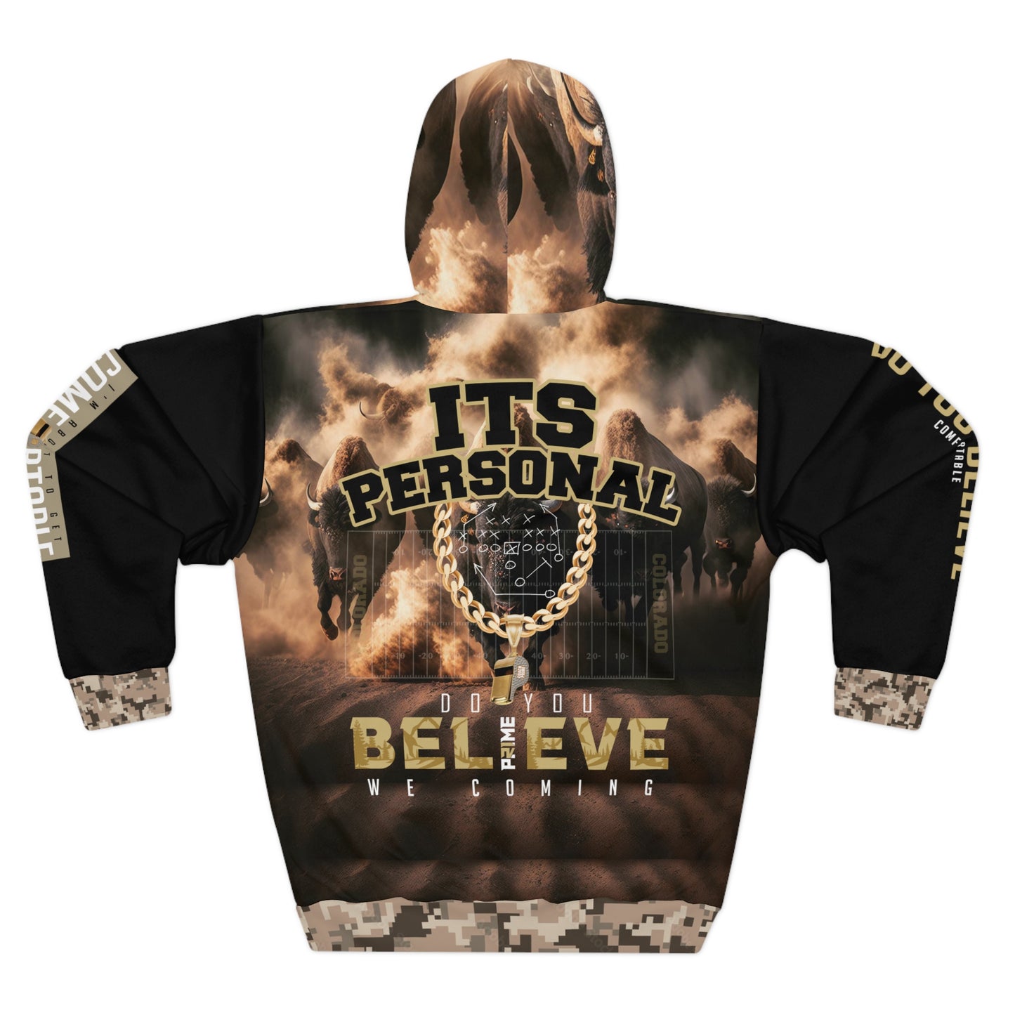 Colorado I Coach Prime I I'm Comfortable Pullover Hoodie