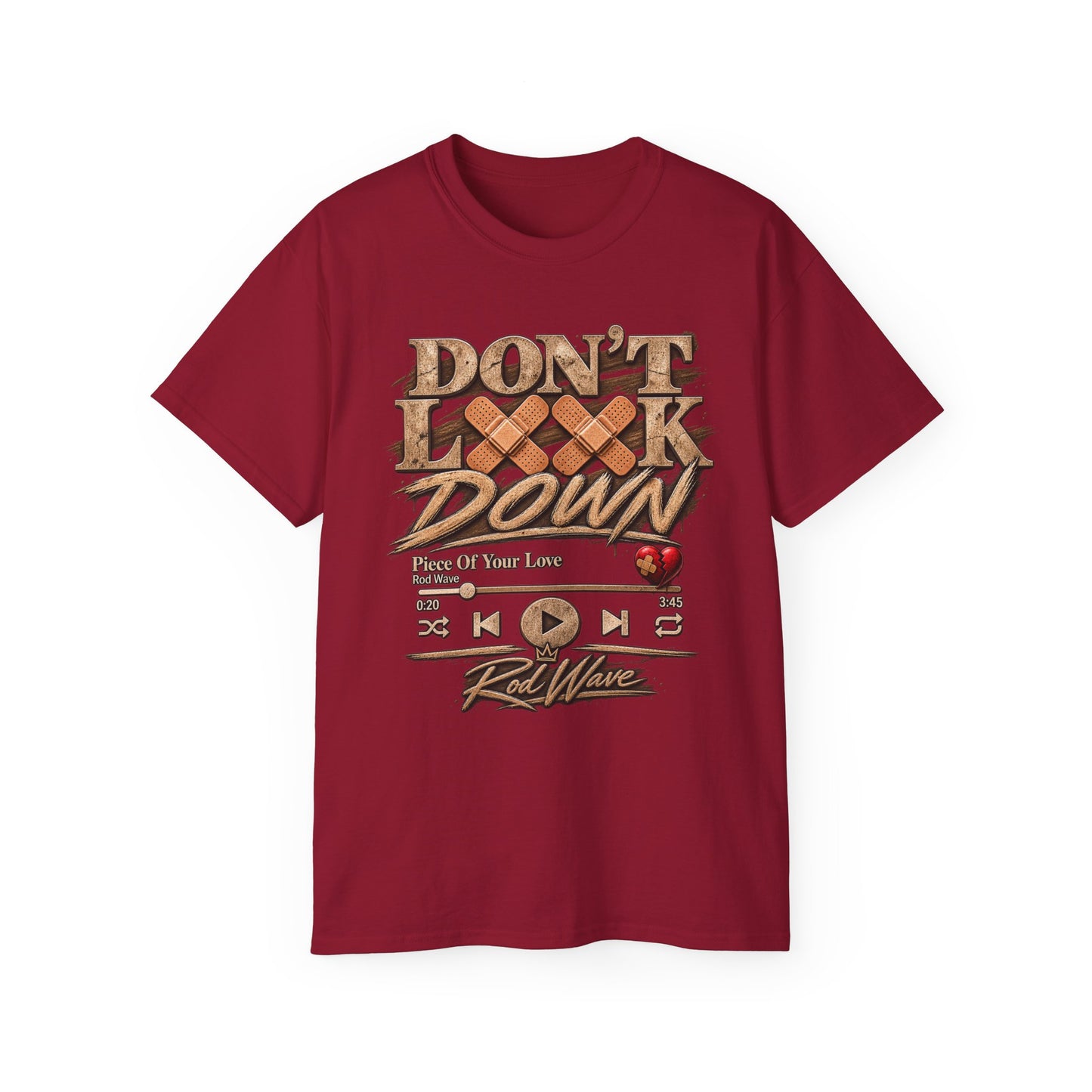 Rod Wave Don't Look Down Tour Shirt | Official Style Rap Graphic Tee