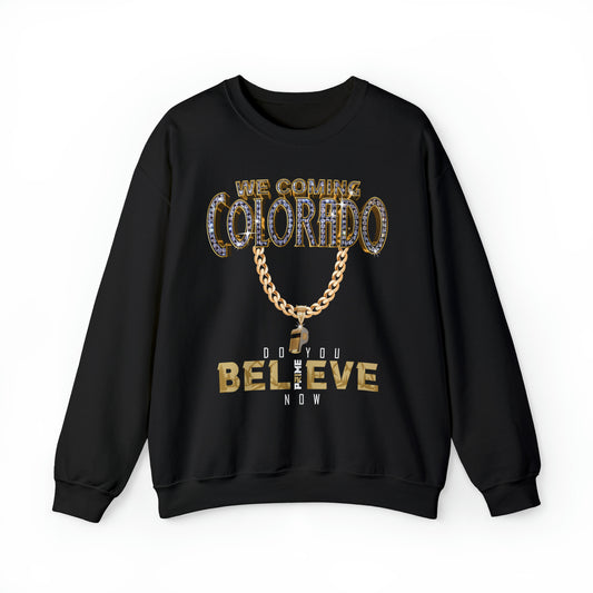 Colorado Buffaloes I We Coming Crewneck Sweatshirt