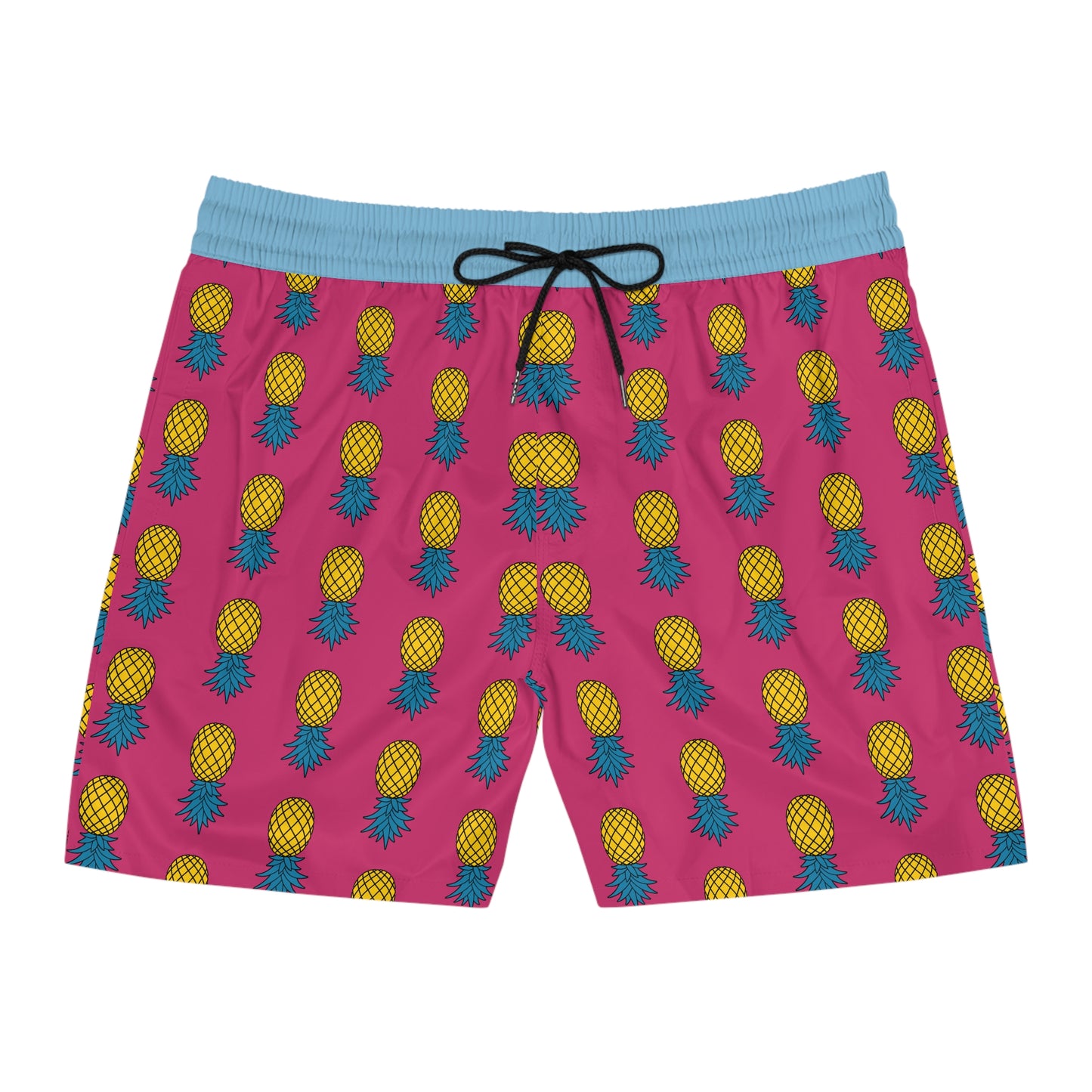 Pineapple Swim Shorts - Flamingo