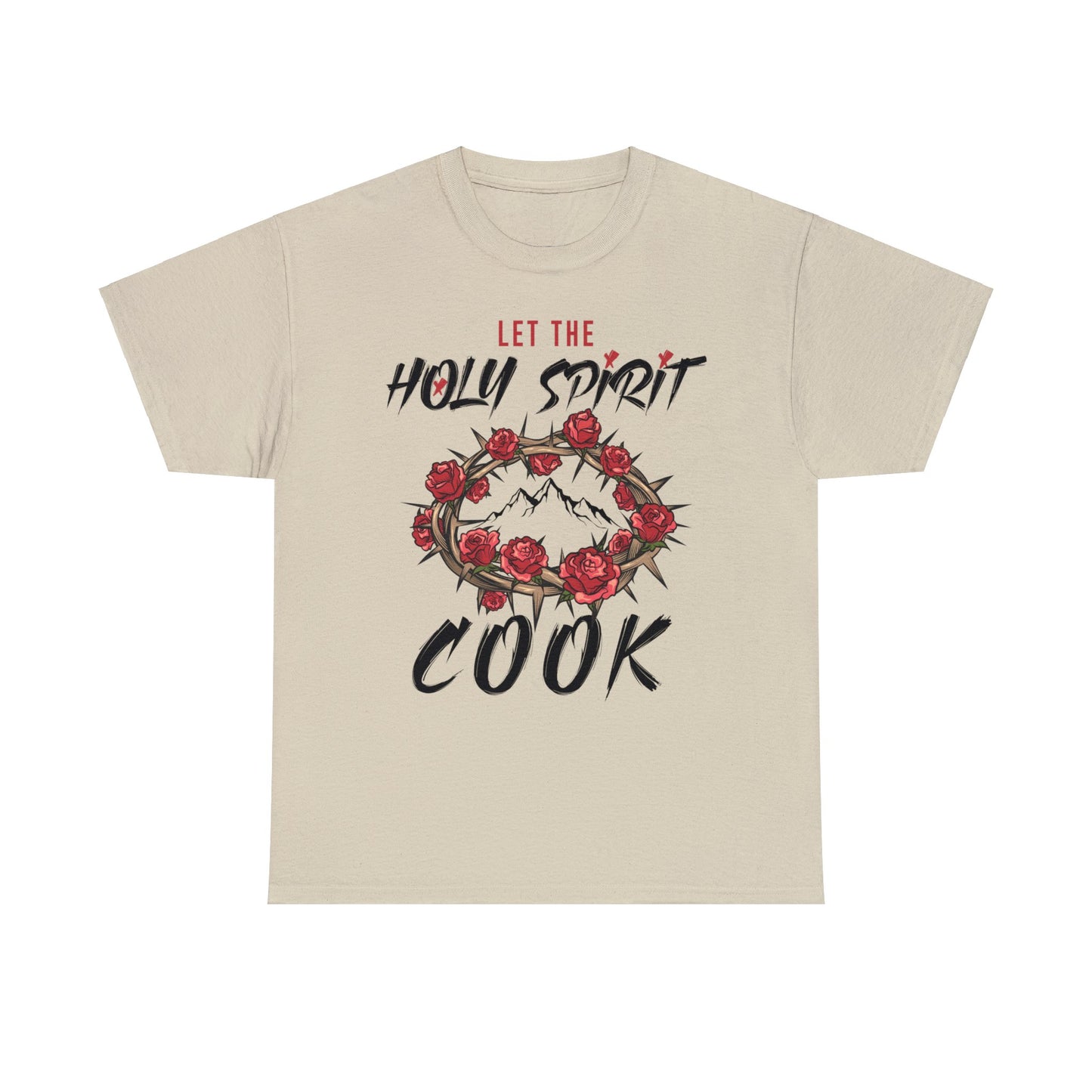 Let The Holy Spirit Cook Cotton Tee