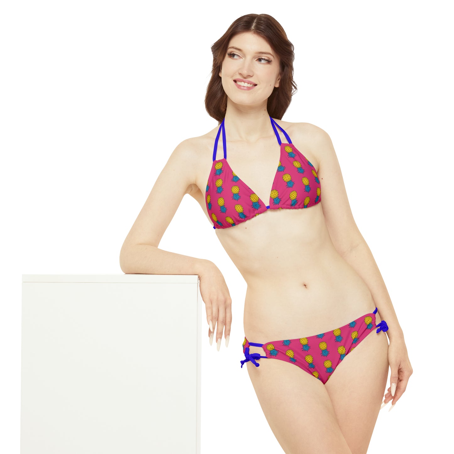 Pineapple Bikini Set - Flamingo