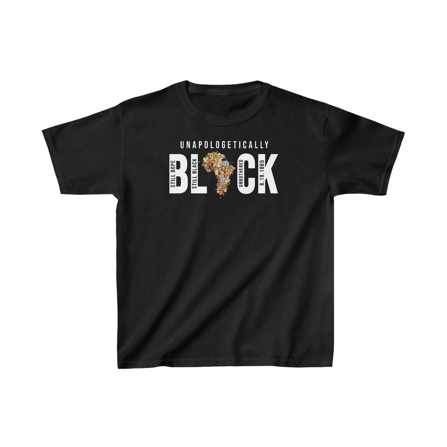 Unapologetically Black Kids Tee