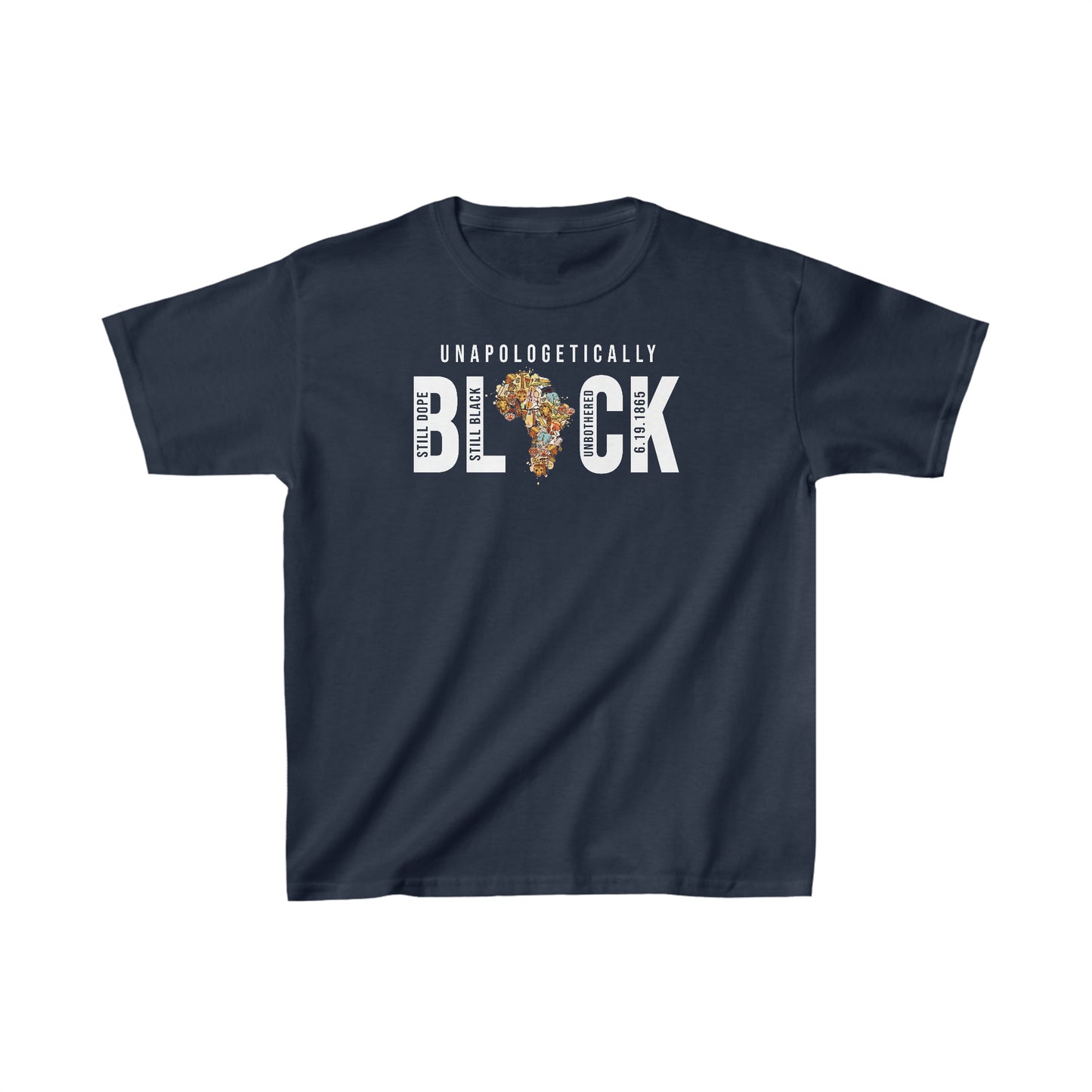 Unapologetically Black Kids Tee