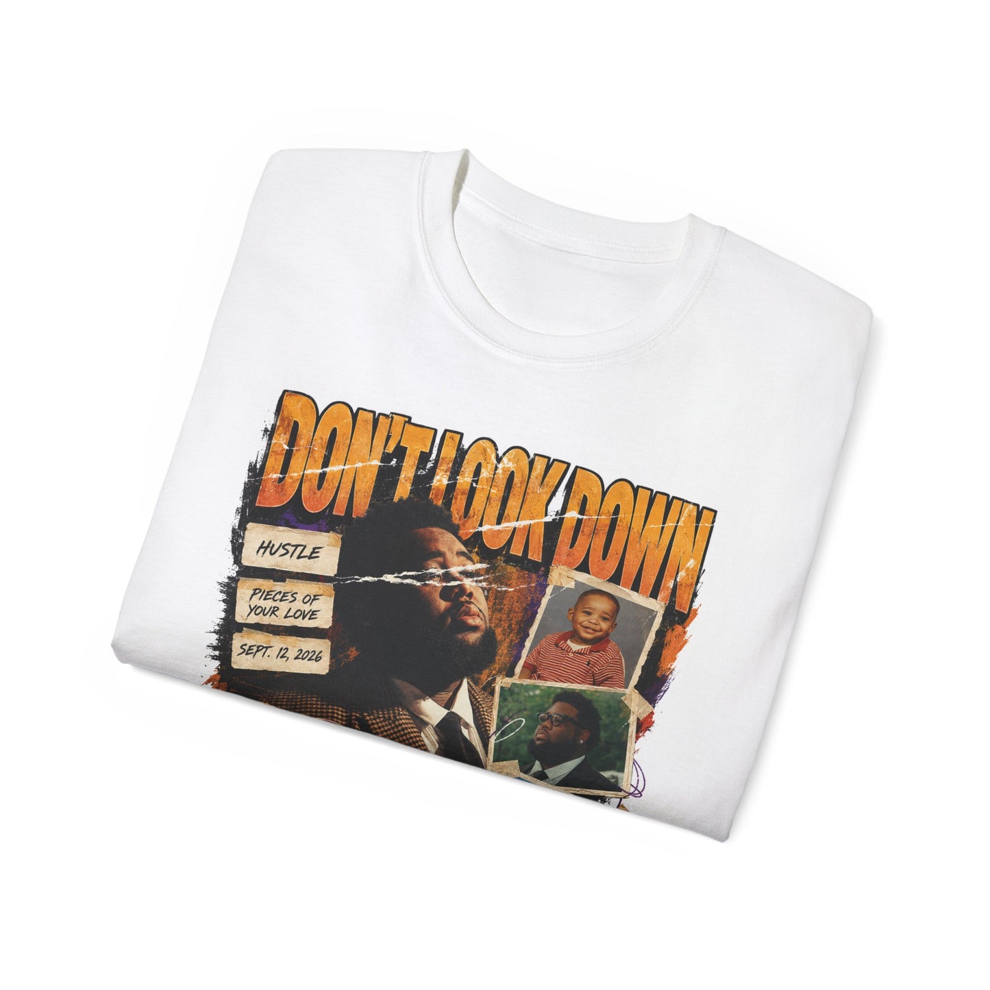 Rod Wave Don't Look Down Poster Shirt | Official Tour Concert Graphic Tee