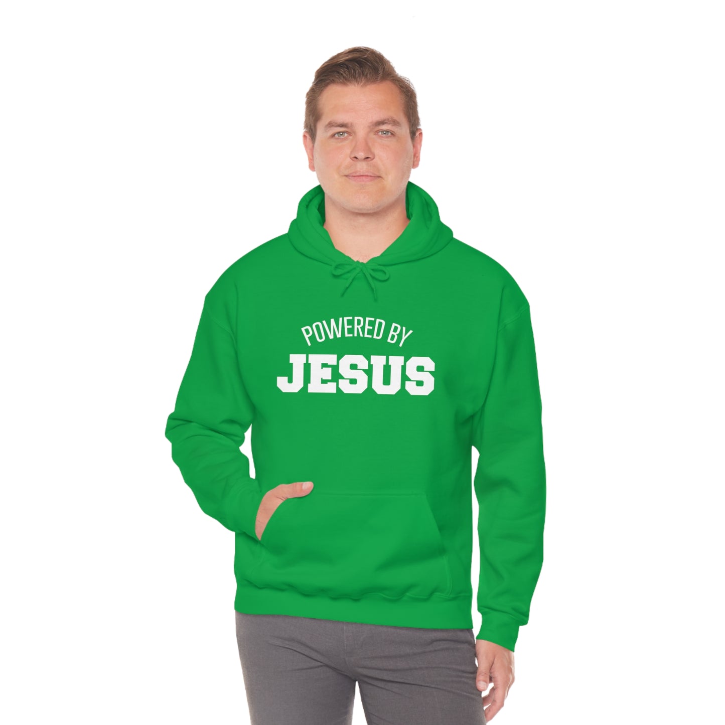 Powered by JESUS Hooded Sweatshirt