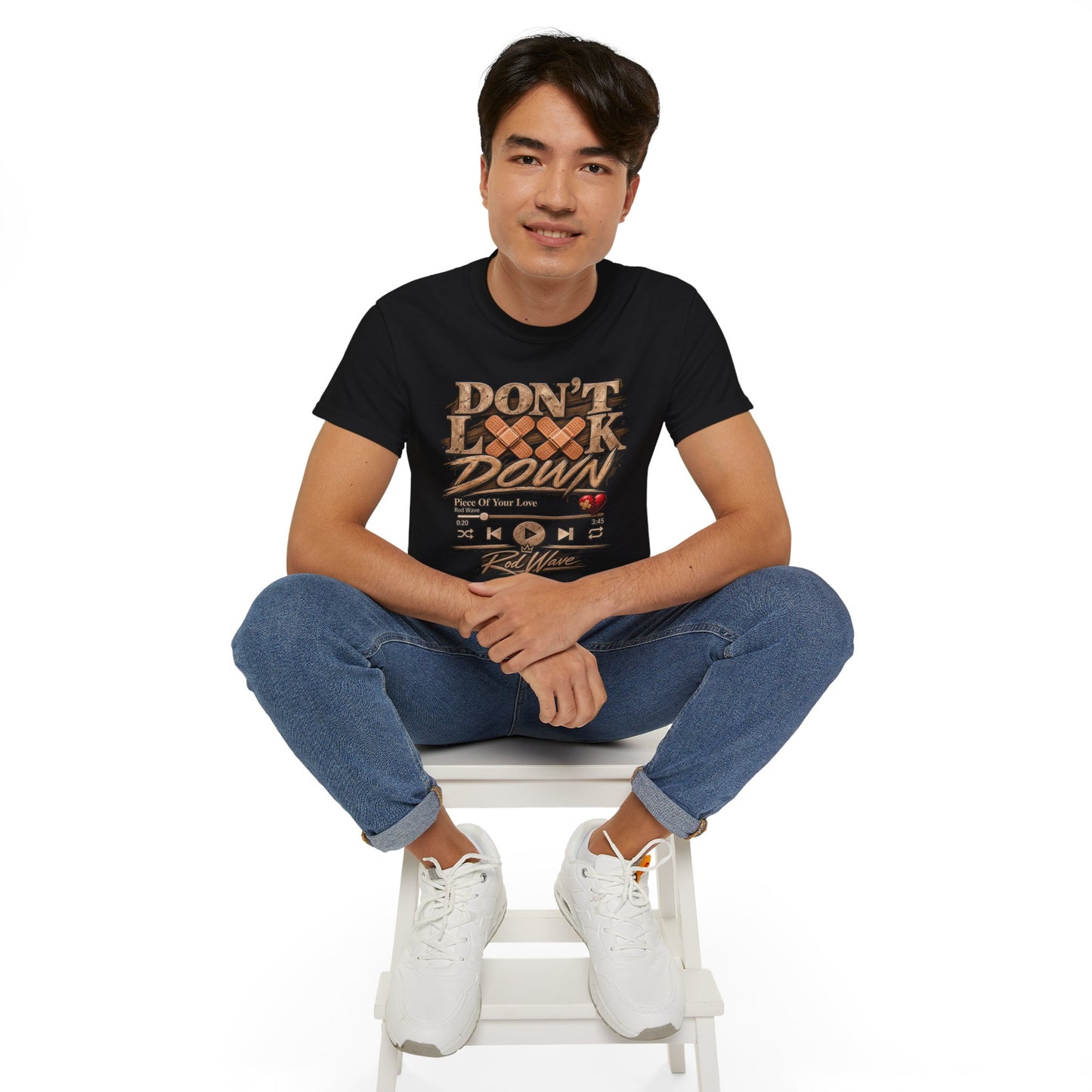 Rod Wave Don't Look Down Tour Shirt | Official Style Rap Graphic Tee