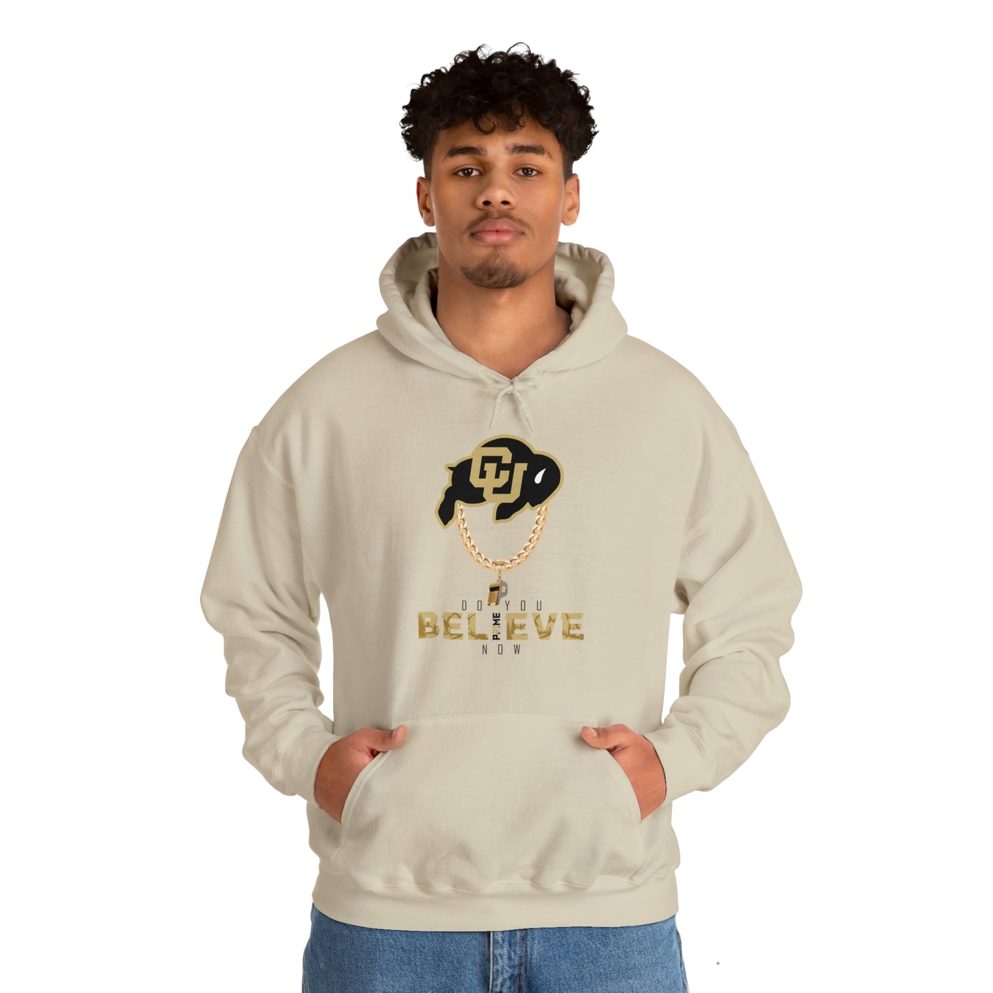 Colorado Buffs Do You Believe Coach Prime Hooded Sweatshirt