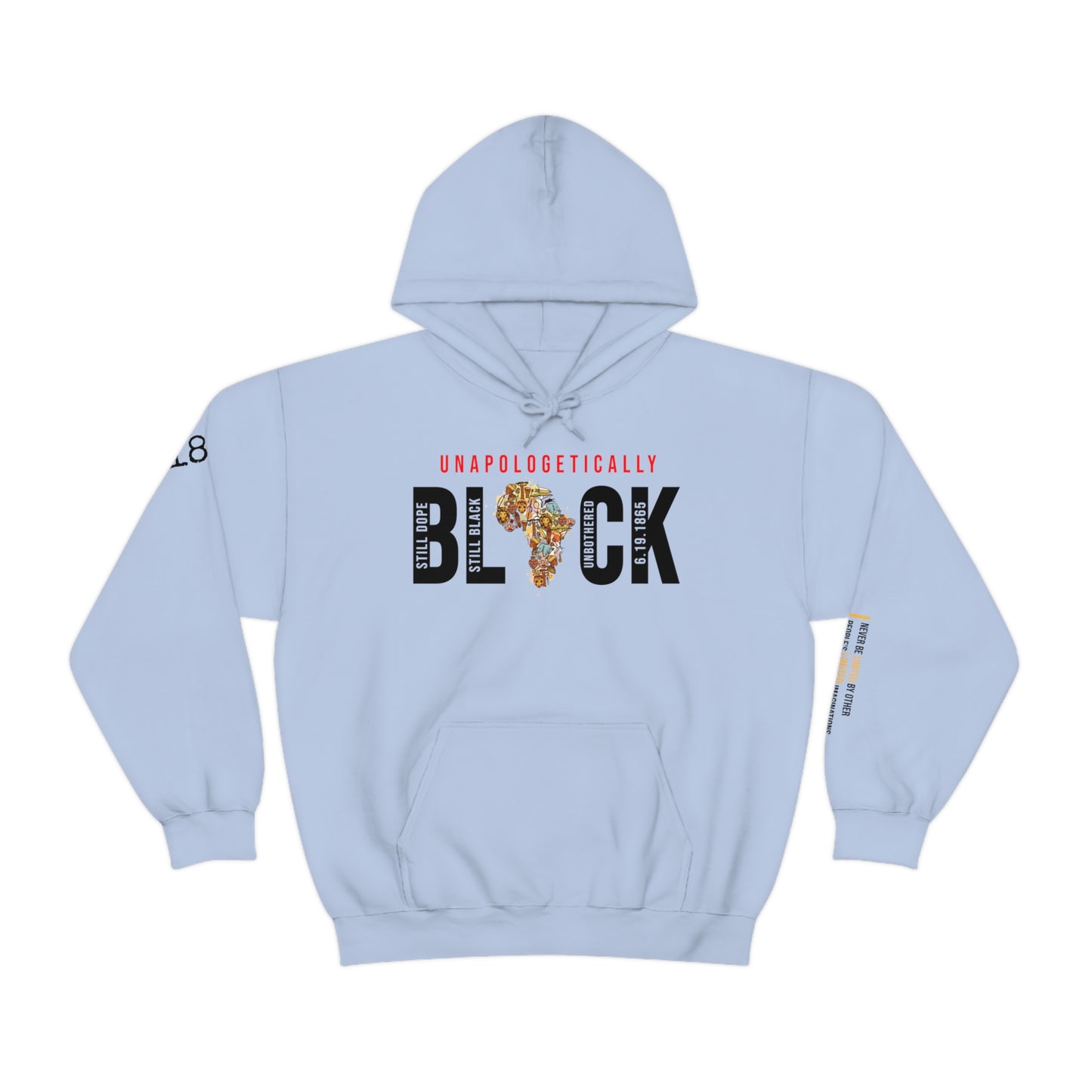 Unapologetically Black Hooded Sweatshirt