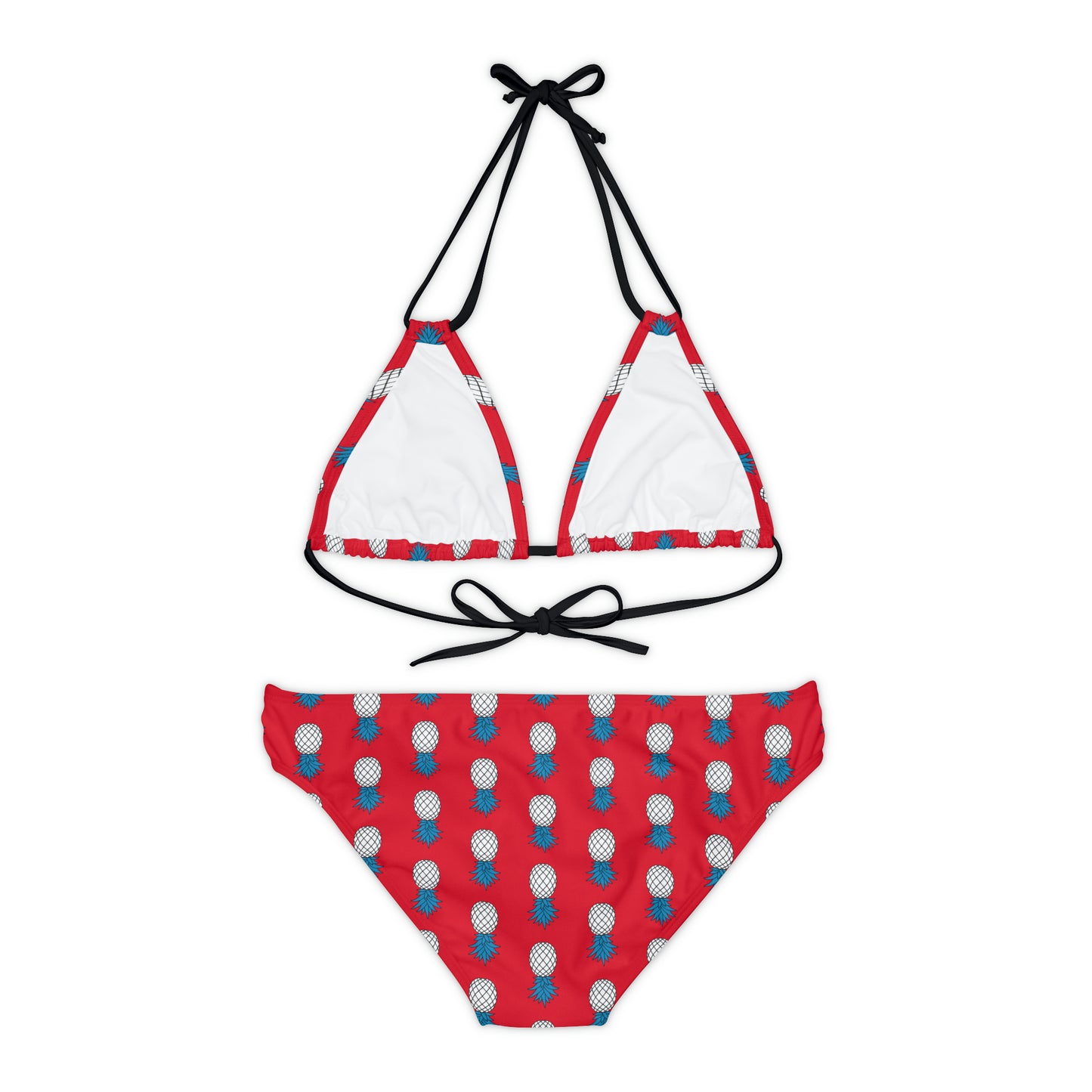 Pineapple Bikini Set - Fire Red