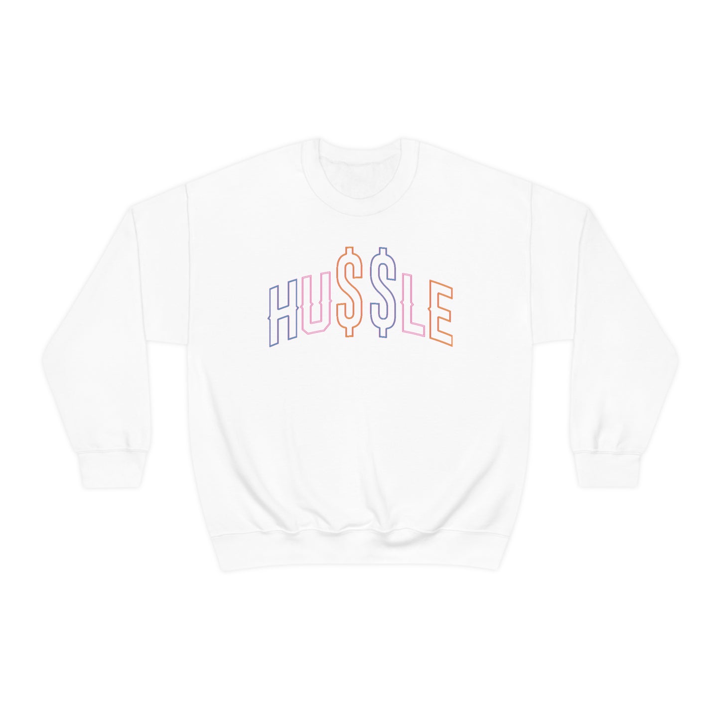 Hussle Neon Crewneck Sweatshirt
