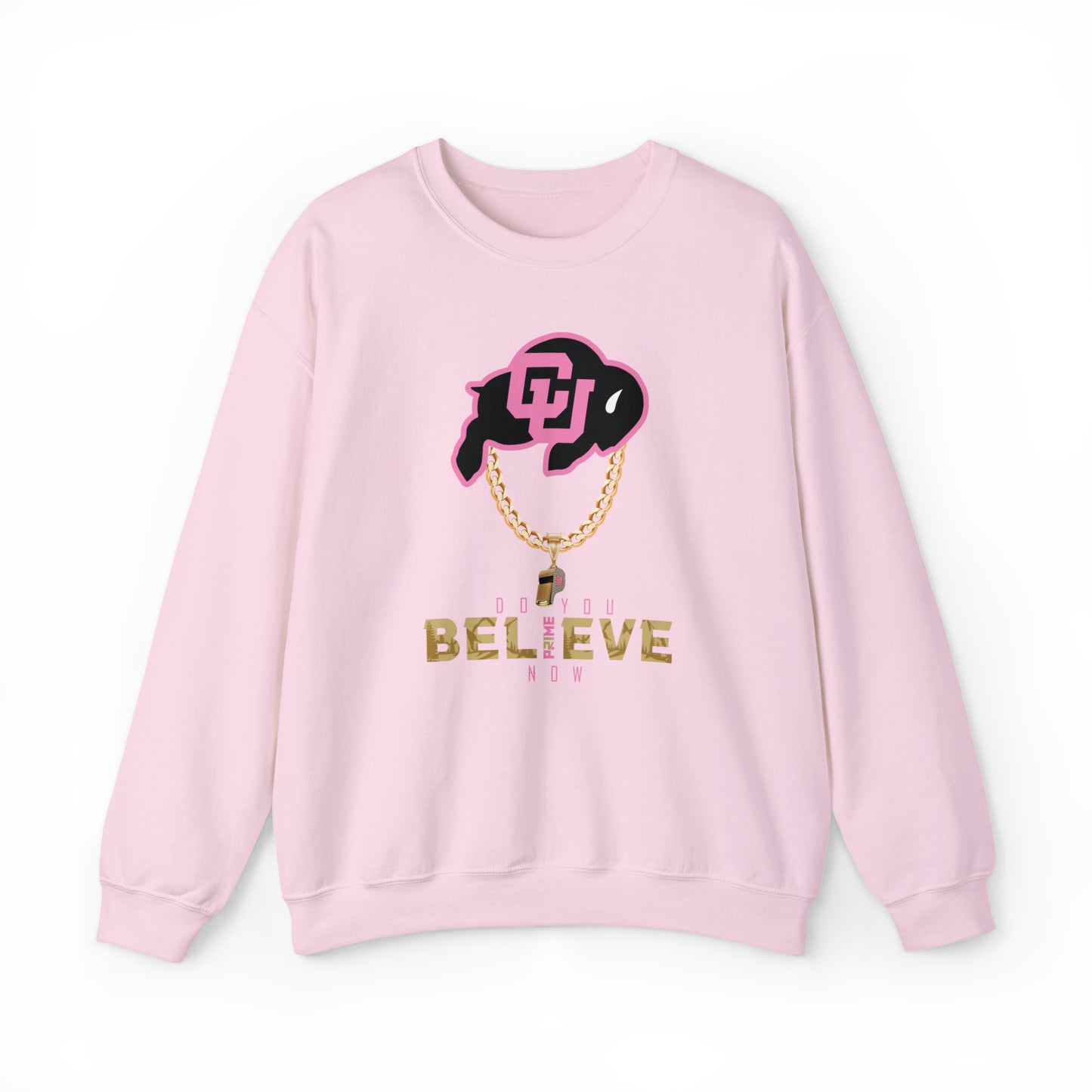Colorado Buffs Do You Believe Coach Prime Crewneck Sweatshirt