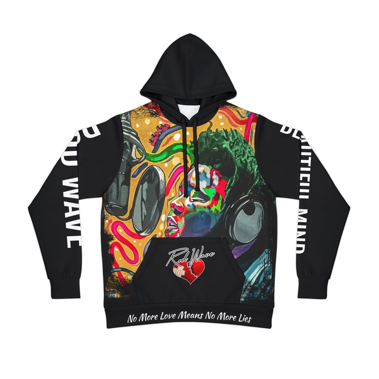 Rod Wave Beautiful Mind Hoodie | Official Rap Tour All-Over Print Sublimation Pullover