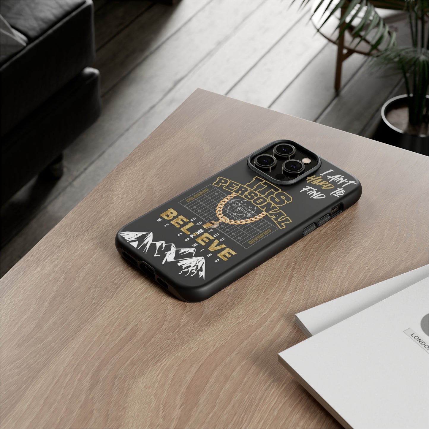 Colorado Buffaloes, Its Personal, Coach Prime, Phone Case