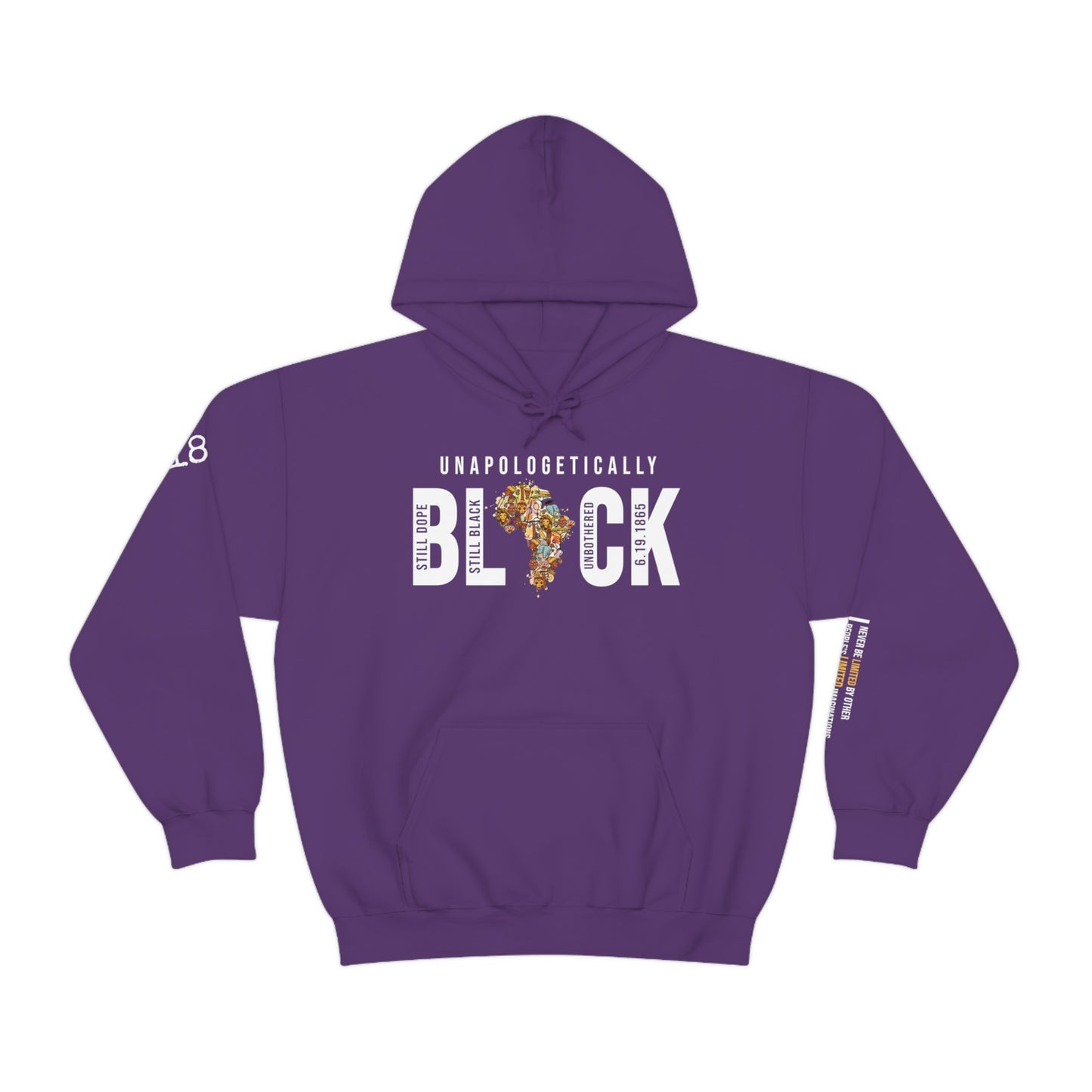 Unapologetically Black Hooded Sweatshirt